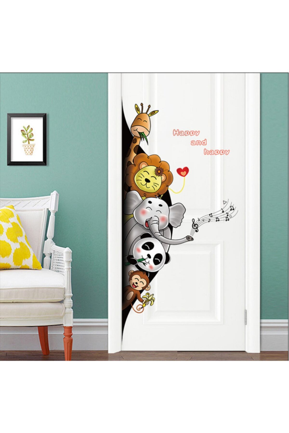 famelya duvar altindaki hayvanlar bebek cocuk odasi sticker cikartma seti fiyati yorumlari trendyol