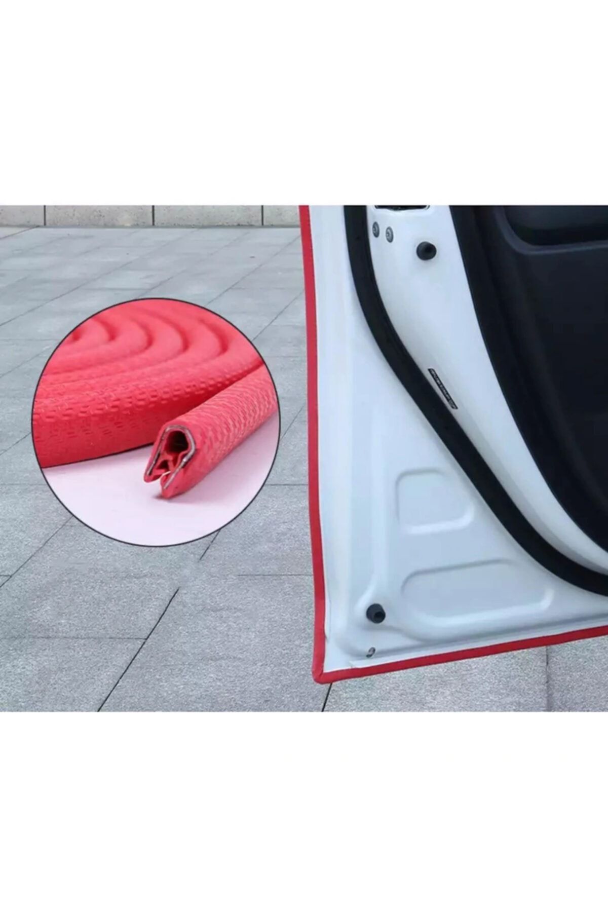 sahlan kirmizi oto kapi fitili cizilme carpma onleyici 6 metre arac kapi fitili fiyati yorumlari trendyol