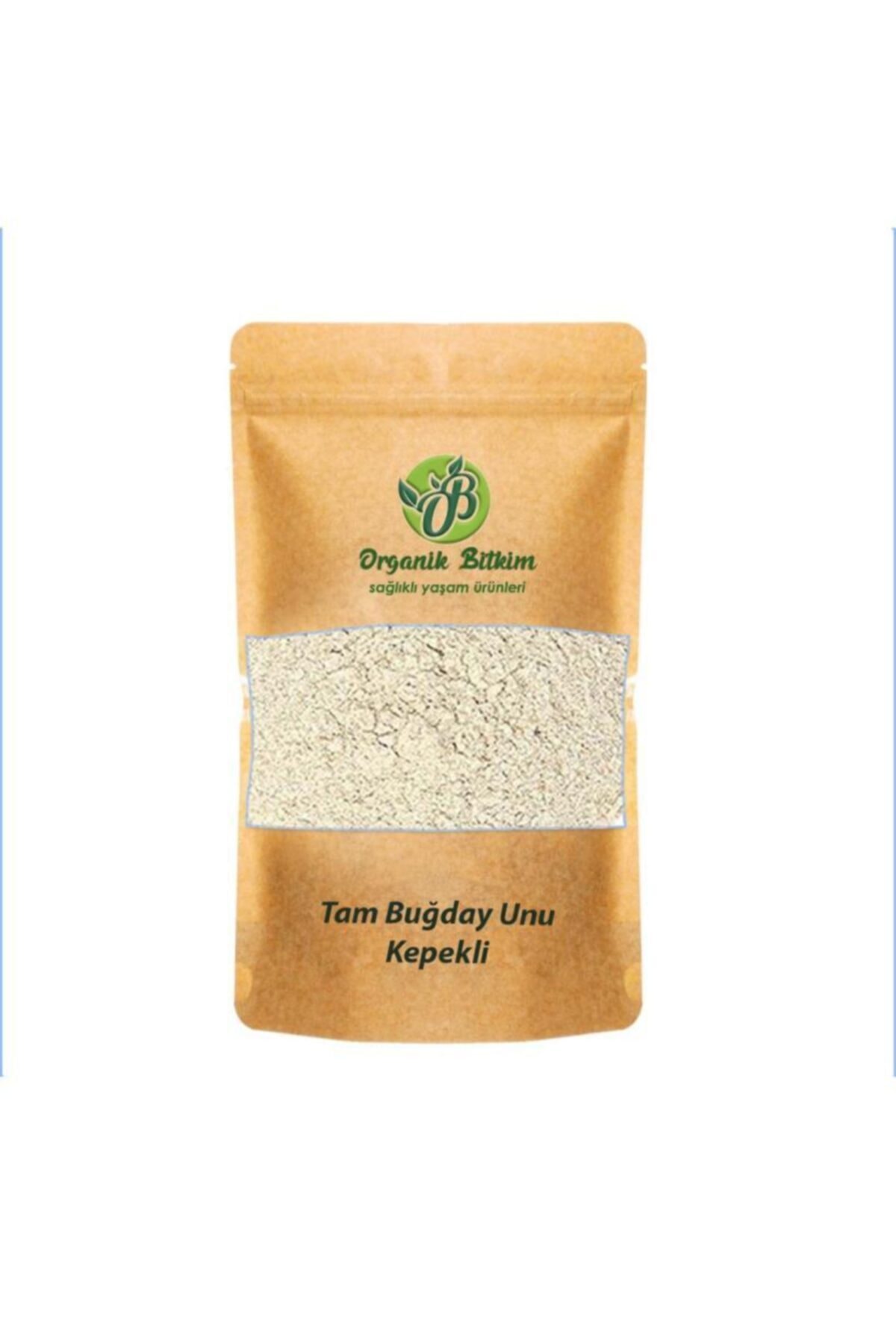 Organik Bitkim Tam Buğday Unu (kepekli,kepeği Alınmamış) (1.kalite) 1000 Gr