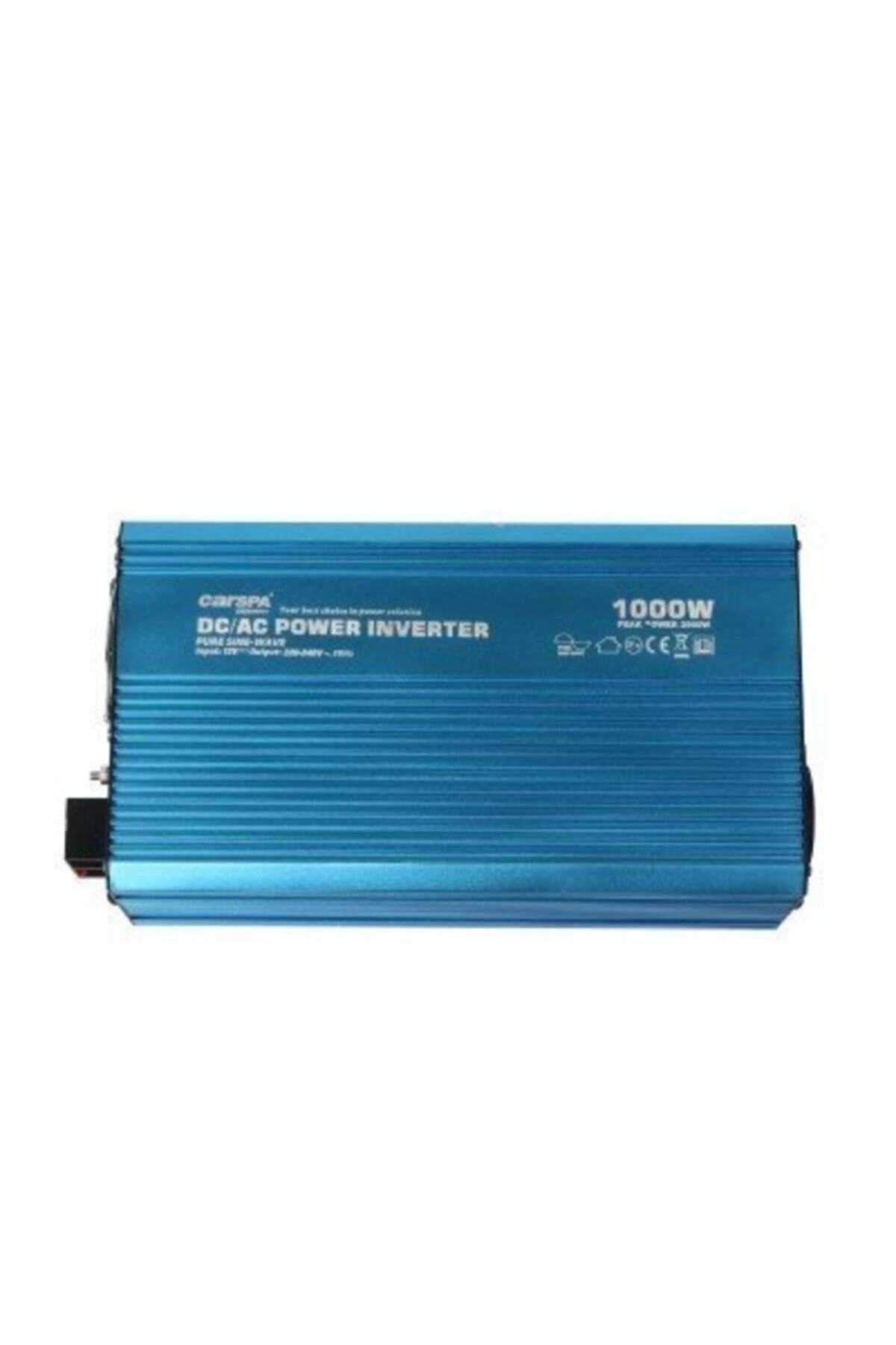 Carspa 1000 W Watt Tam Sinüs Invertör 24 V/220 Volt Çevirici Inverter