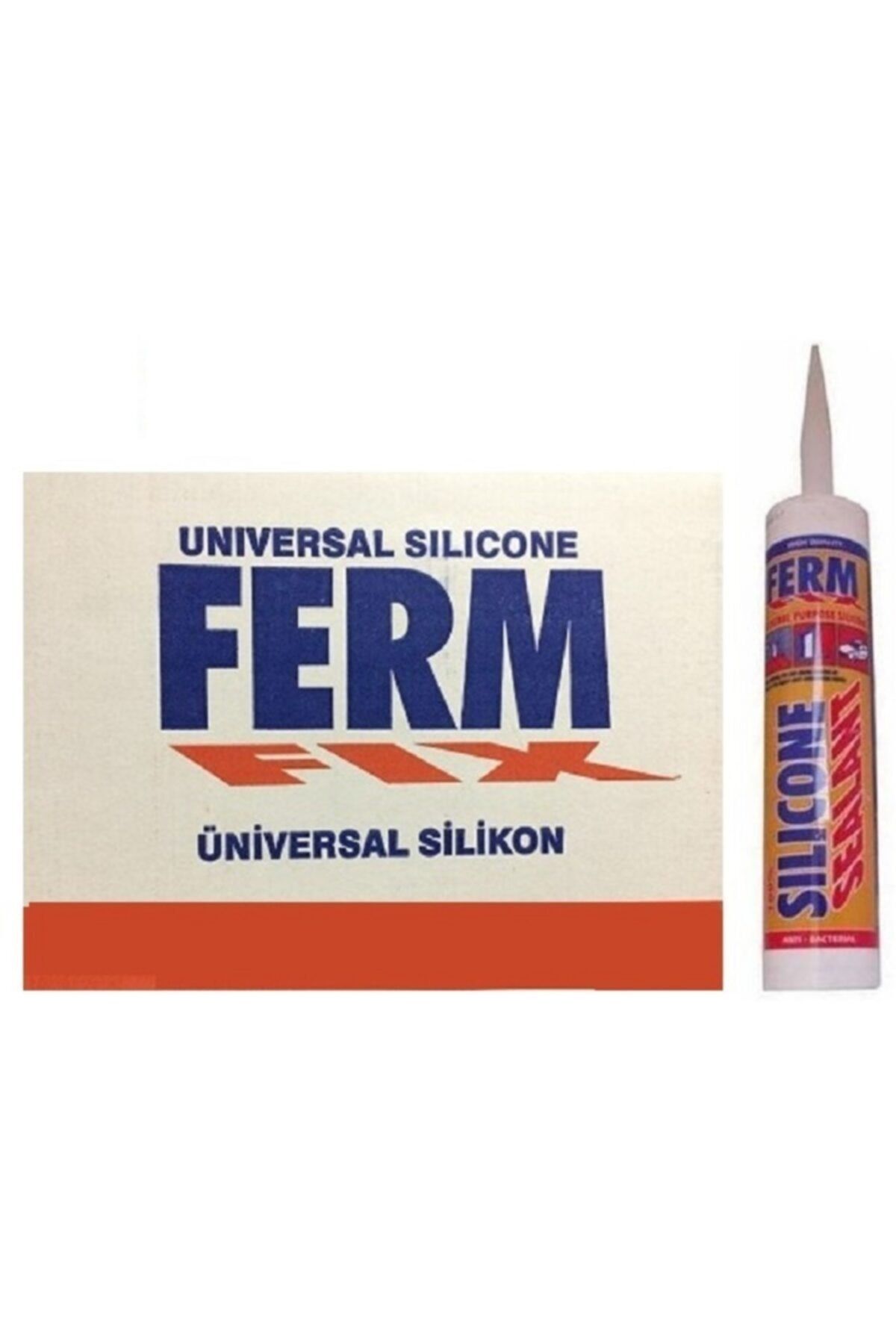 Somafix Fermfix Beyaz Asetik Genel Amaçlı Silikon 24 Adet 280 gr