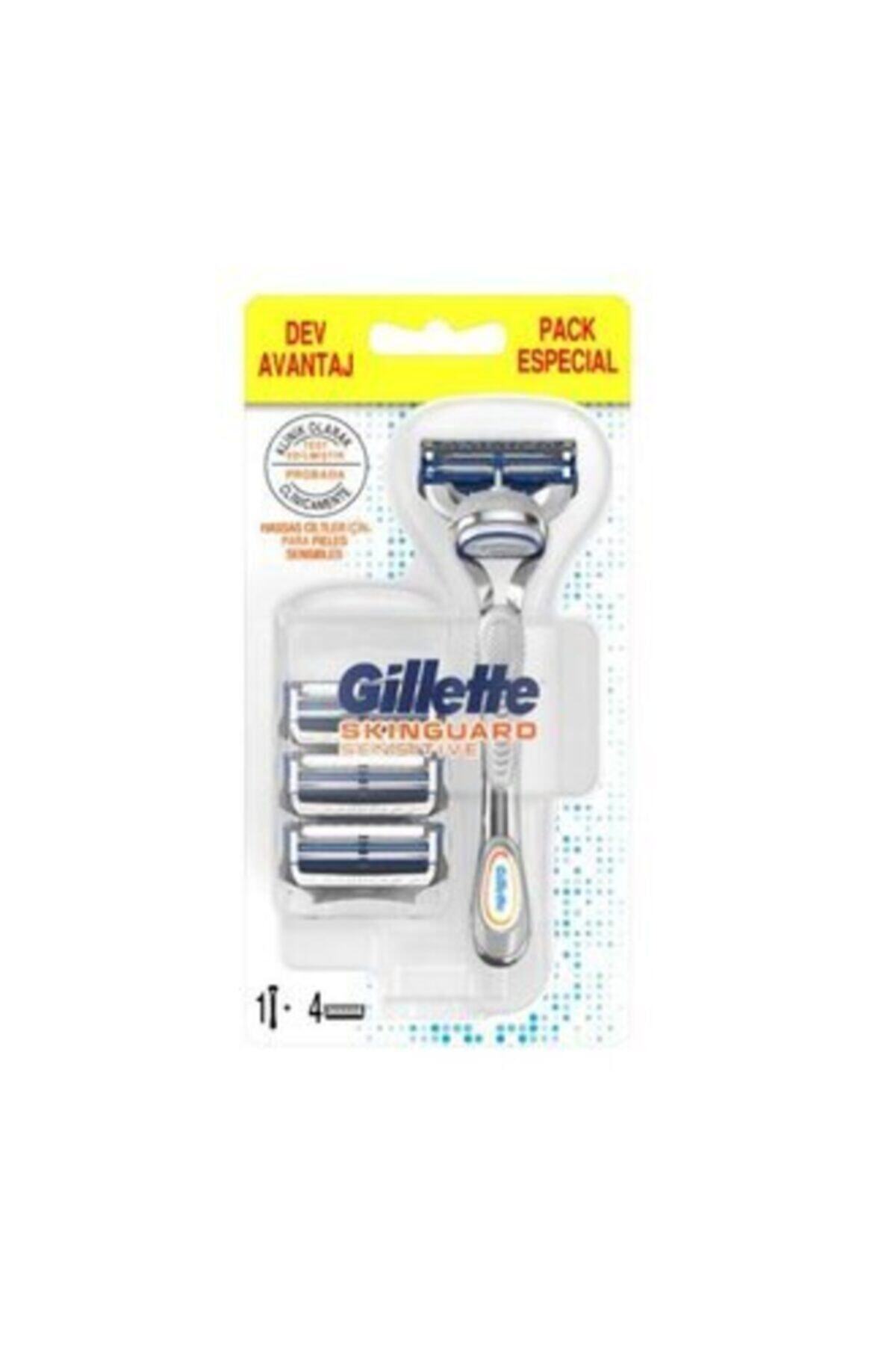 Gillette Skinguard Makine + 3 Bıçak