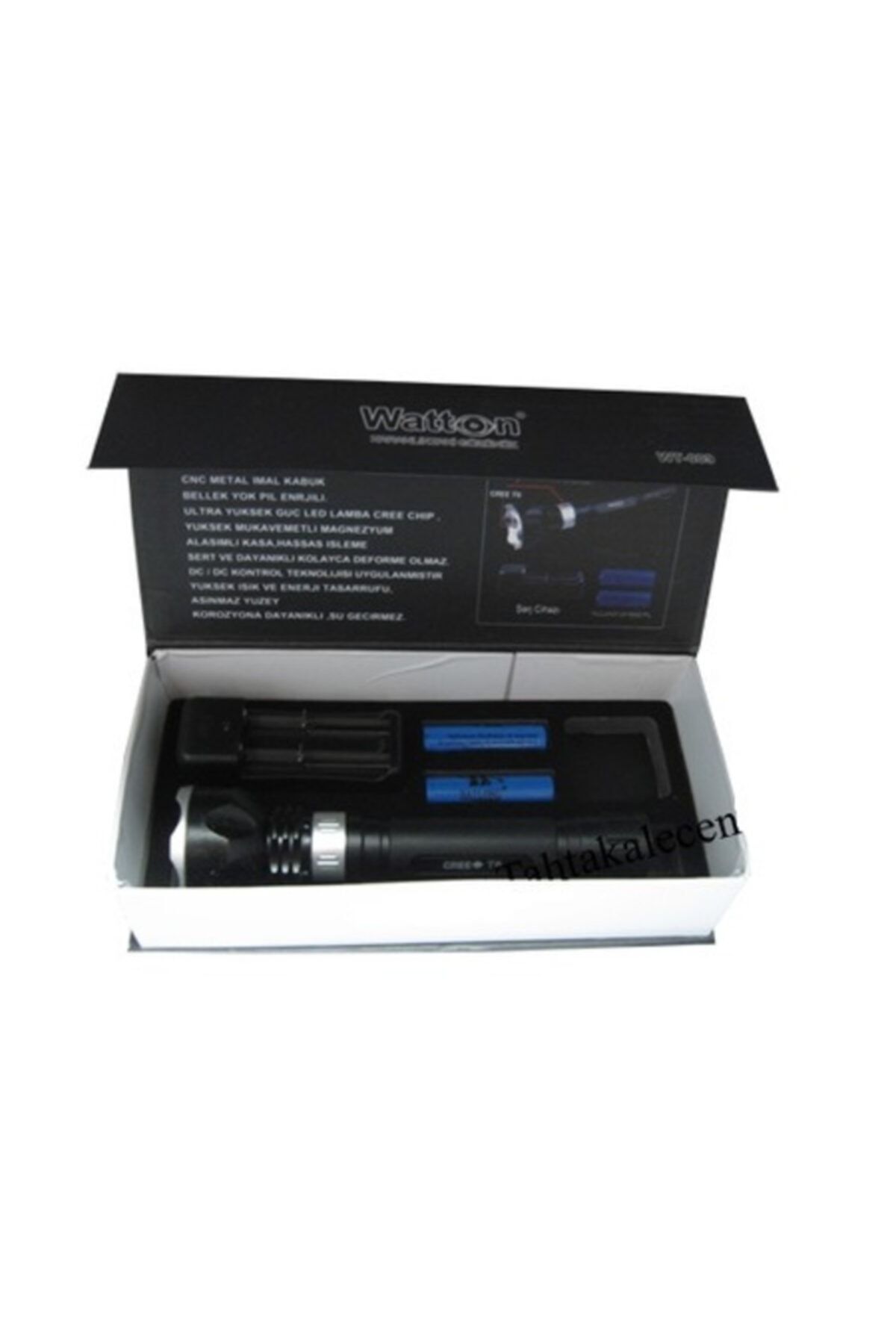 Watton Wt-009 Tx6 Profesyonel Avcı Feneri Faturalı Garantili
