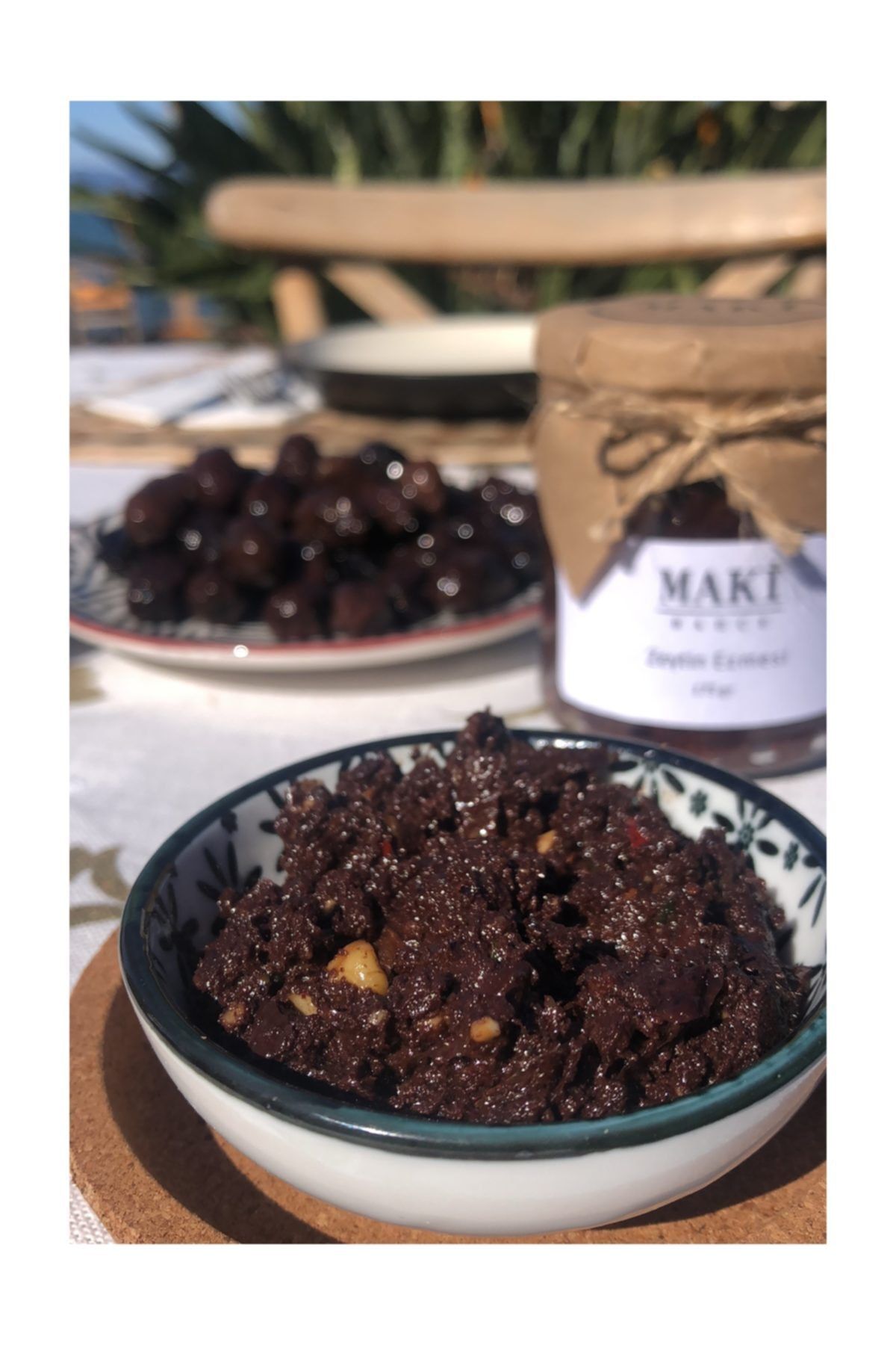 MAKİ BAHÇE Zeytin Ezmesi (cevizli-kekikli) 275gr