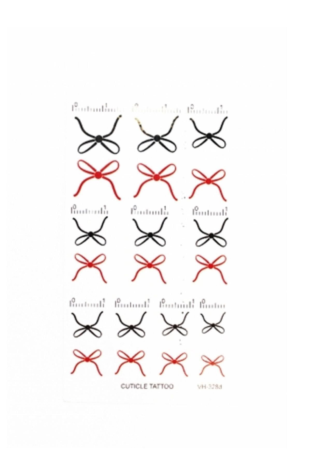 New Obsessions Fiyonk Tırnak Dövmesi - Tırnak Tattoo - Nail Art - Tırnak Sticker