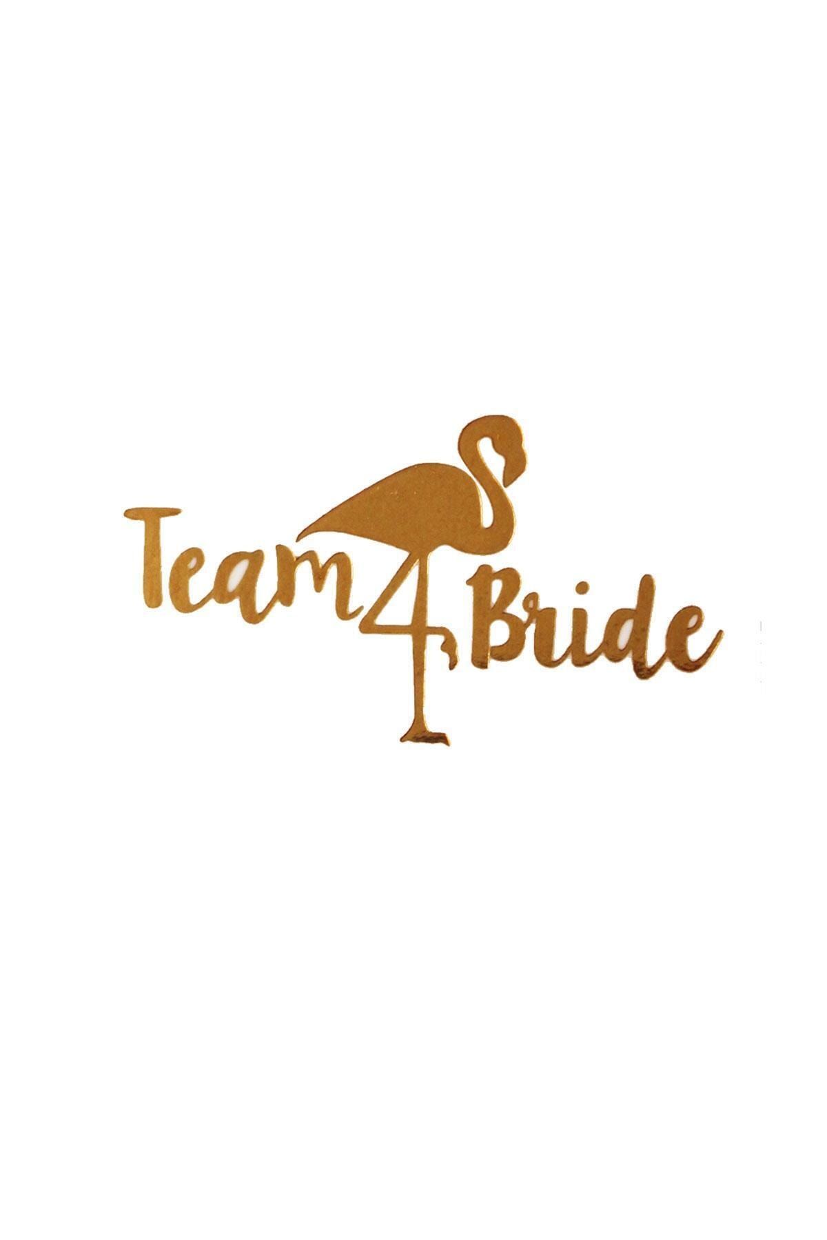 New Obsessions Flamingo Team Bride Geçici Dövme
