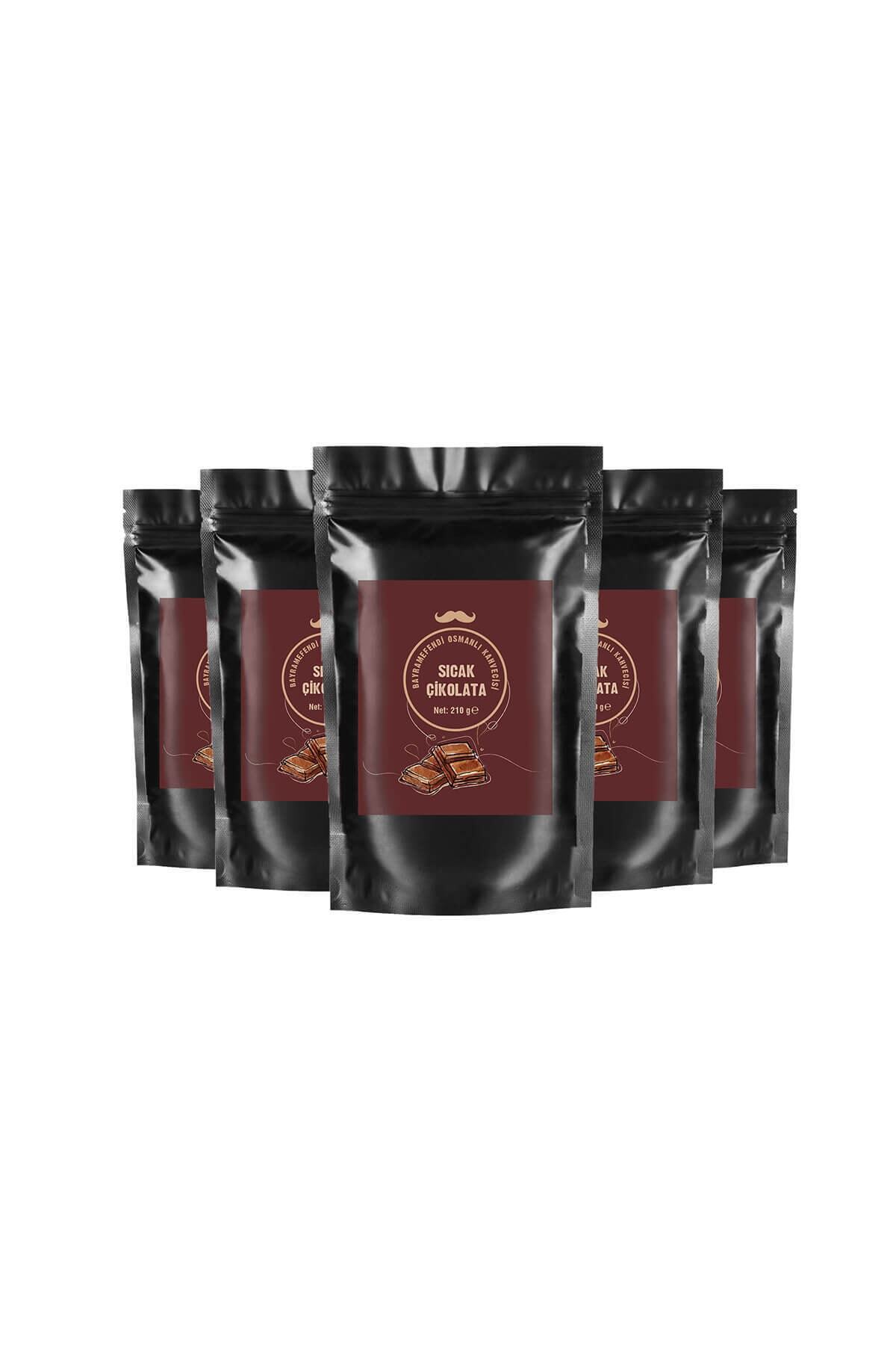 Bayramefendi Osmanlı Kahvecisi Sıcak Çikolata 210 Gr (5'li)