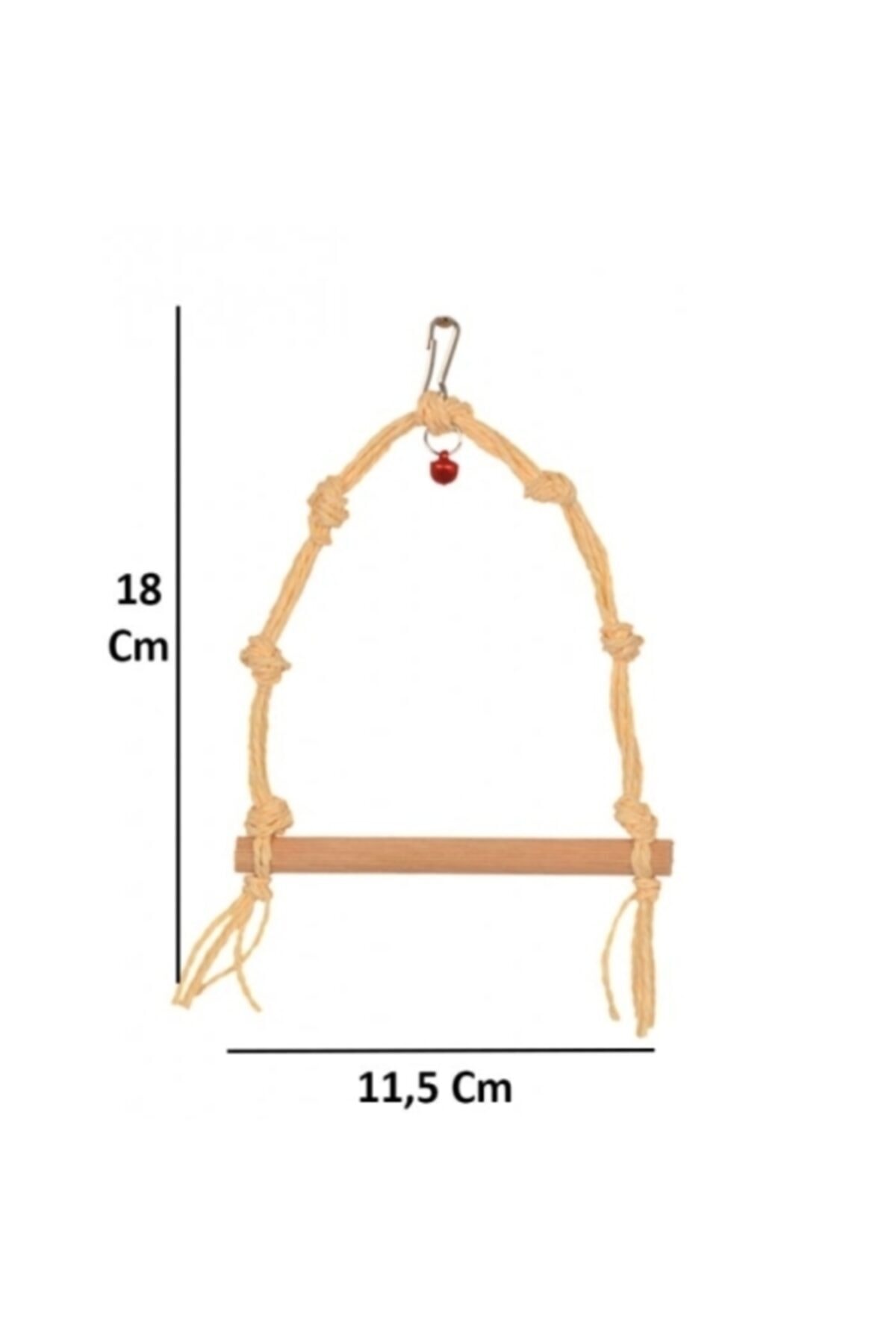 Fit Fly Ipli Zilli Düğümlü Salıncak