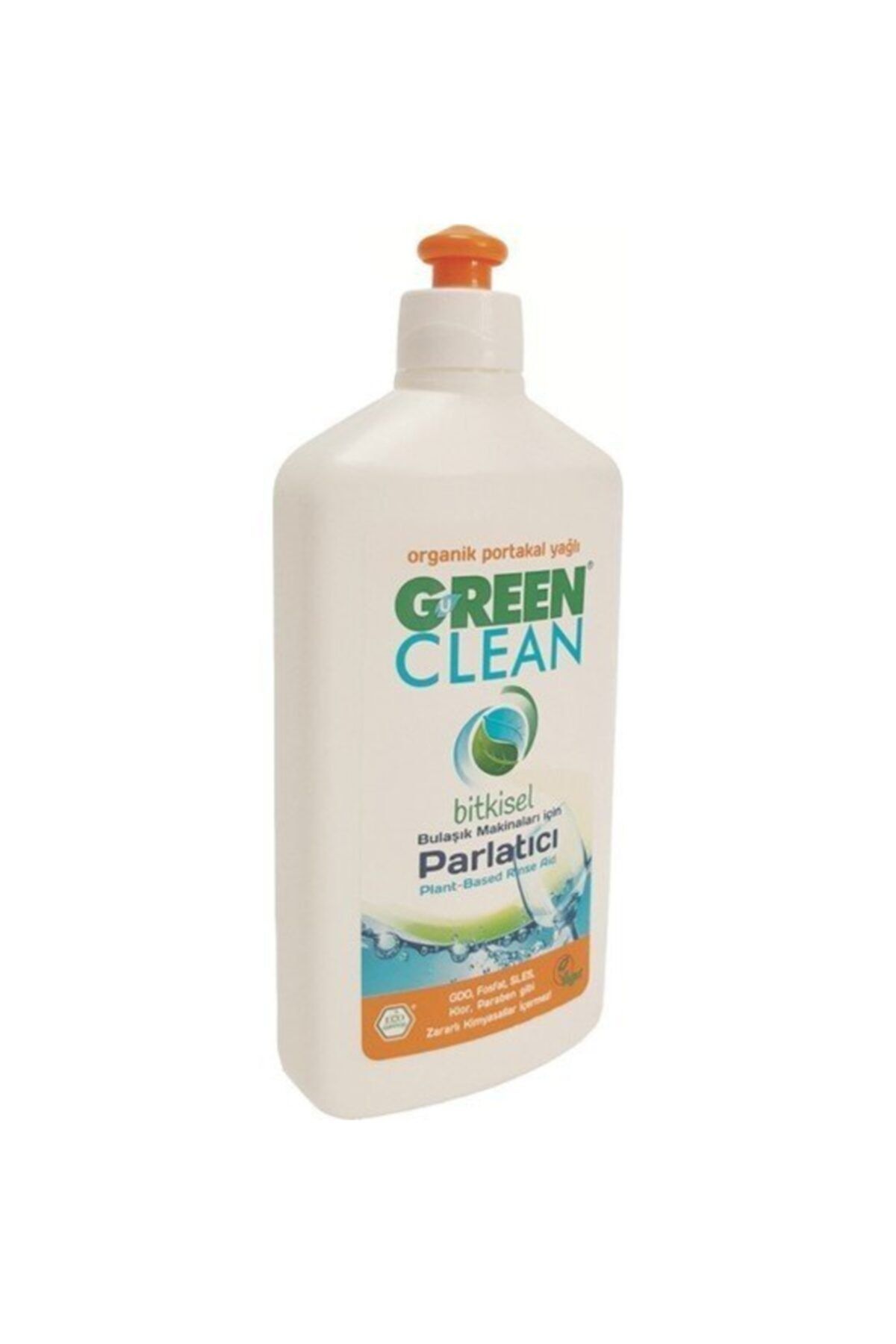 U Green Clean Bitkisel Bulaşık Makineleri Için Parlatıcı 500 Ml