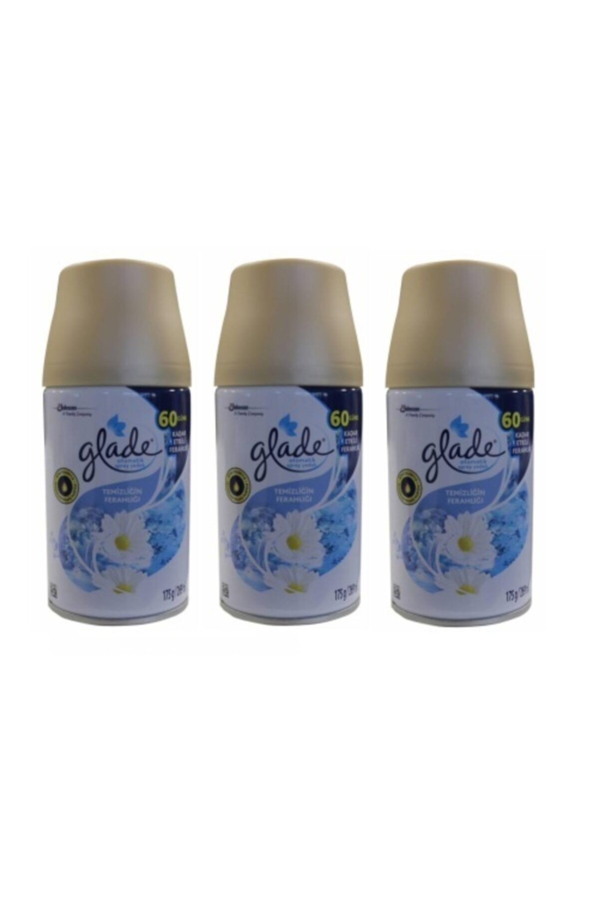 Glade Otomatik Sprey Oda Kokusu Yedek Temizliğin Ferahlığı 3 X 269 Ml