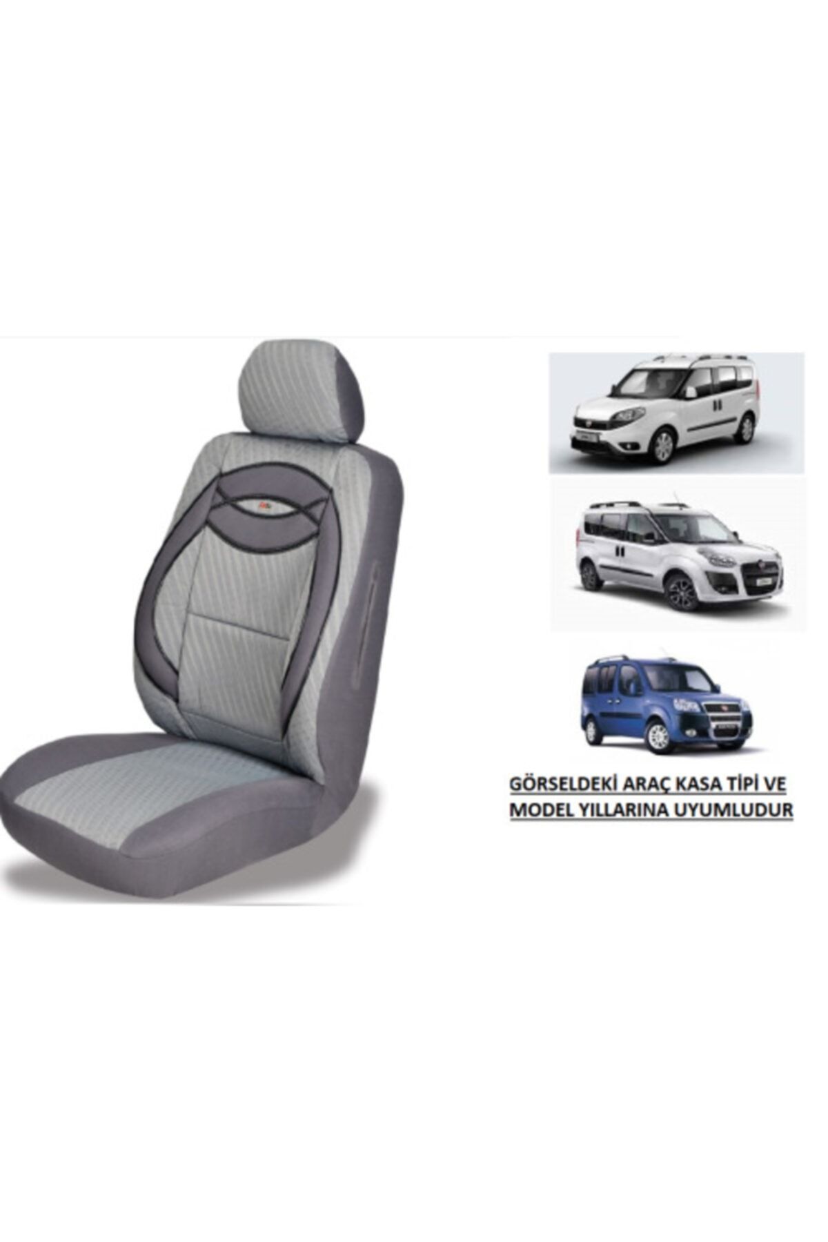 knb fiat doblo koltuk kilifi gri milenyum fiyati yorumlari trendyol