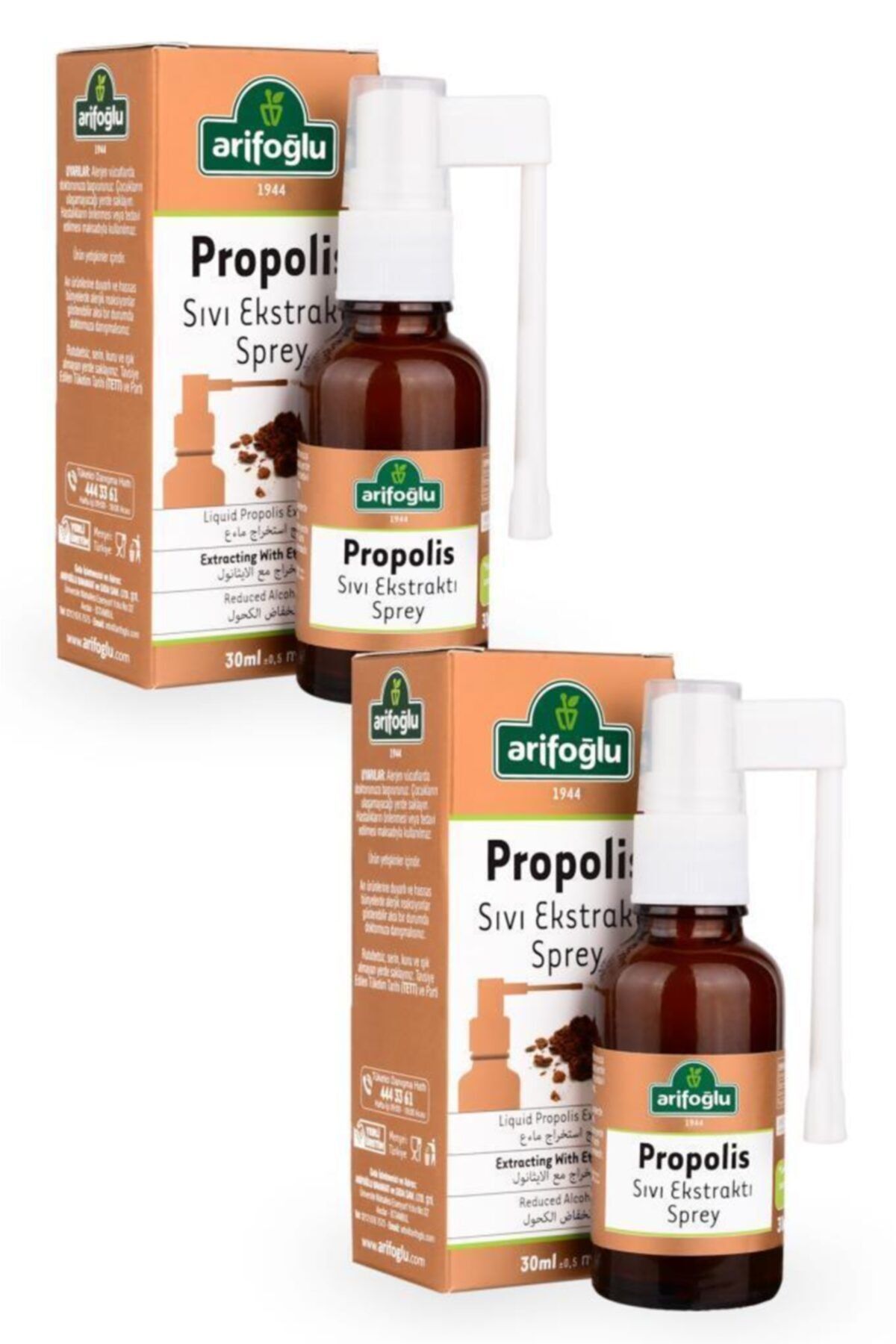 Arifoğlu Propolis Ekstraktı Sprey 30ml x 2 Adet