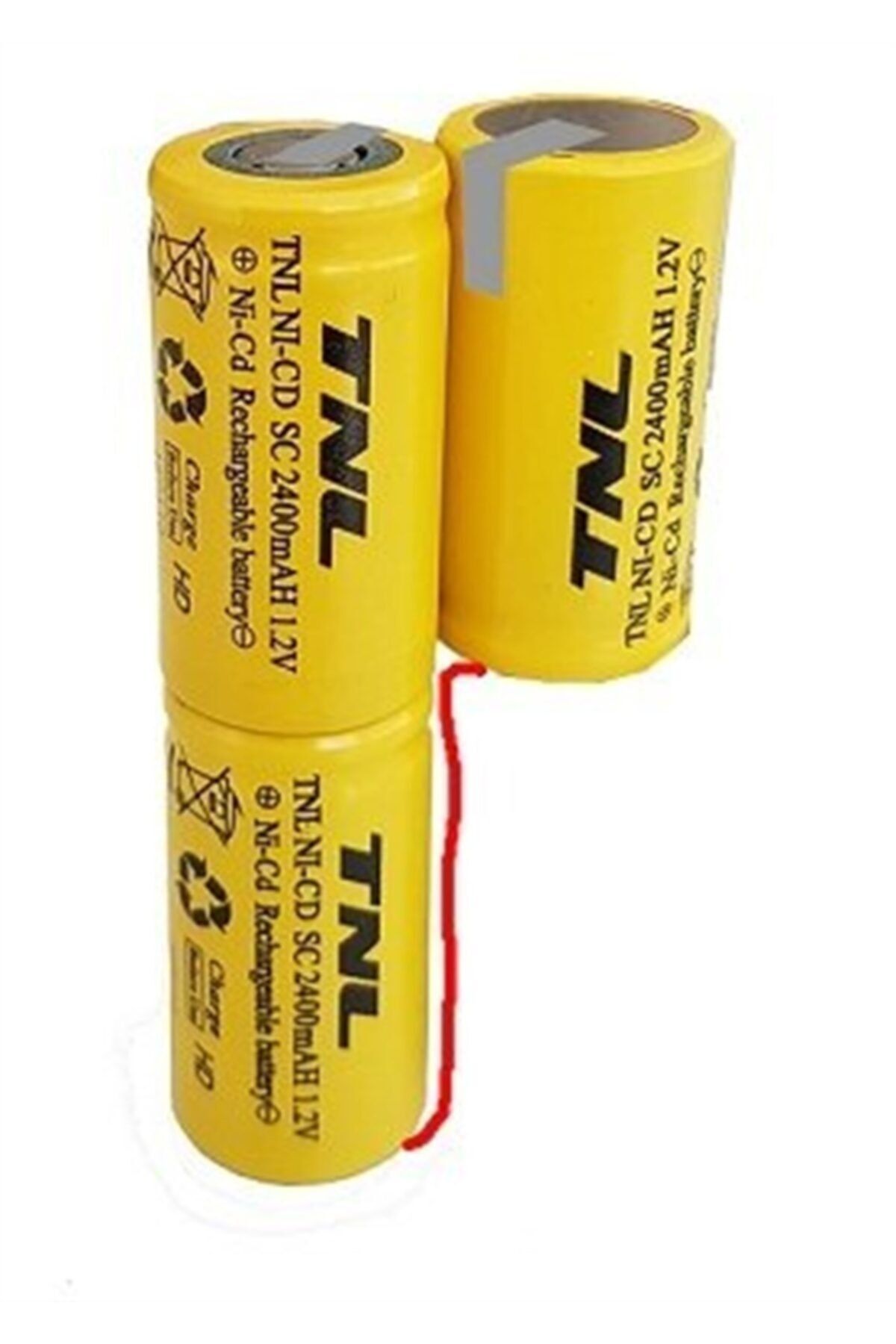 TNL Black Decker 3.6v 2400mah Ni-cd Şarjlı Süpürge Pili