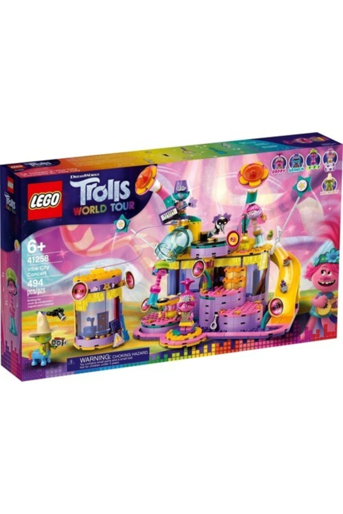 LEGO Trolls 41258 Vibe City Concert