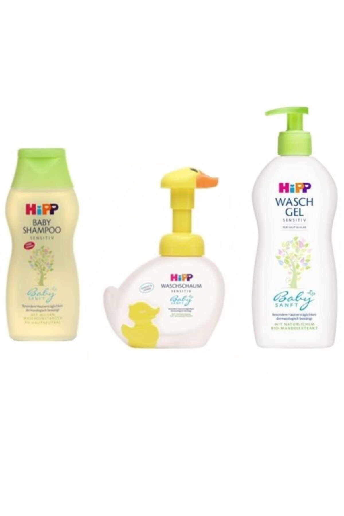 Hipp Babysanft Bebek Şampuanı+el Yıkama Köpüğü+duş Jeli