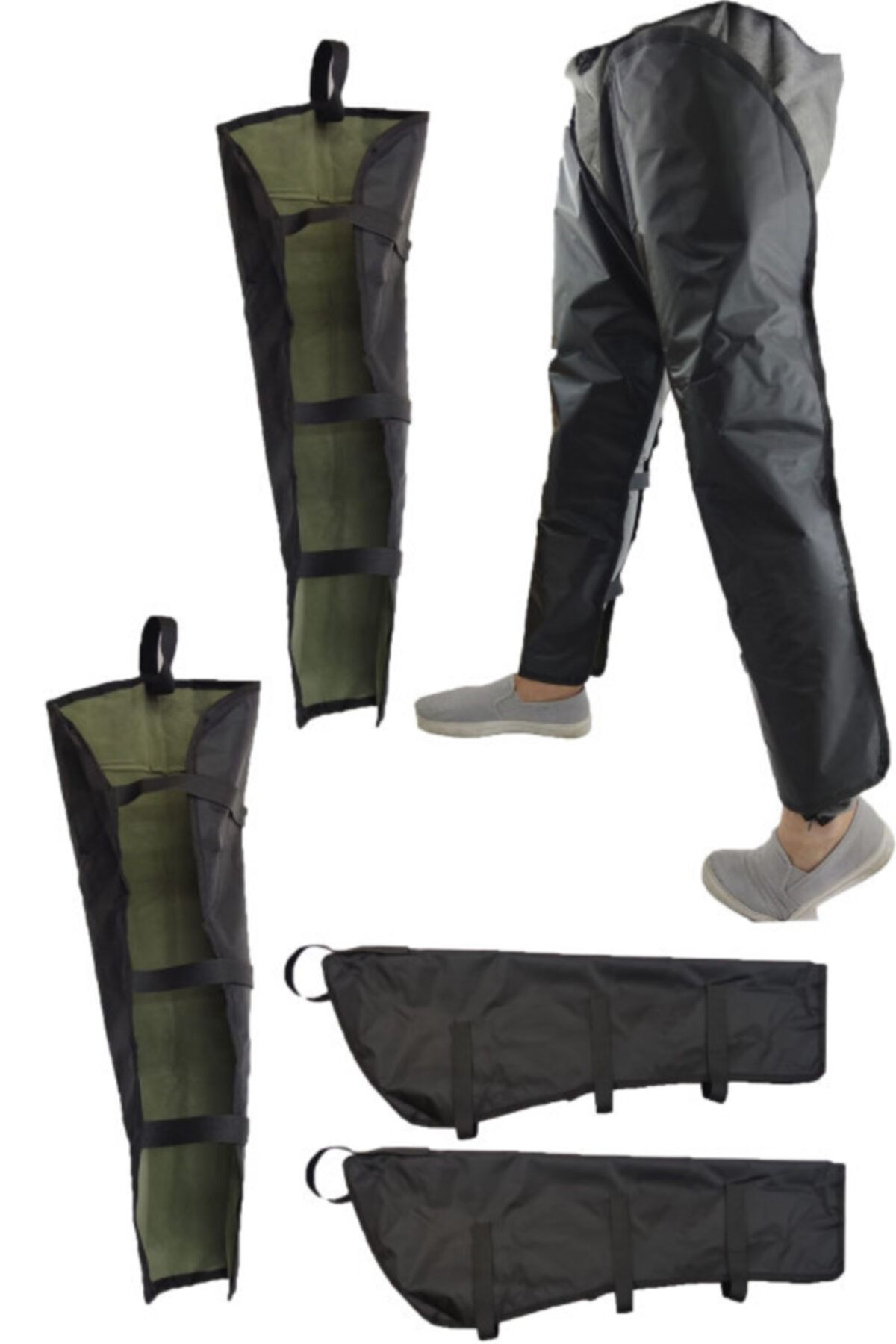 Carneil Motosiklet Aksesuarları Pantolon Üzeri Su Rüzgar Geçirmez Kışlık Koruma 80cm Qrz5