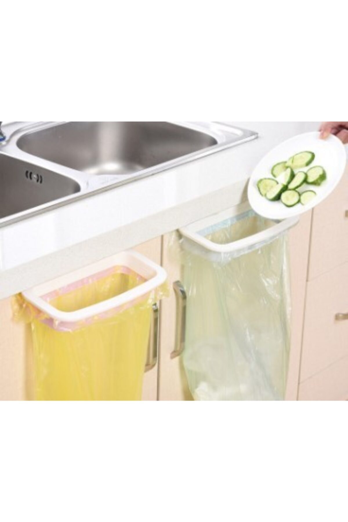 Minerva Portatif Çöp Poşeti Tutucu Aparat 1 Adet