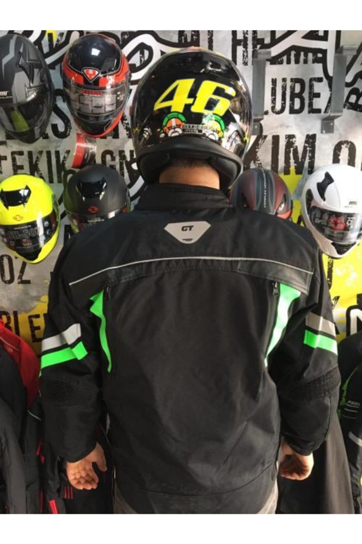 Tex Forte Gt 1062 Motosiklet Montu Korumalı 4 Mevsim Kırmızı Siyah