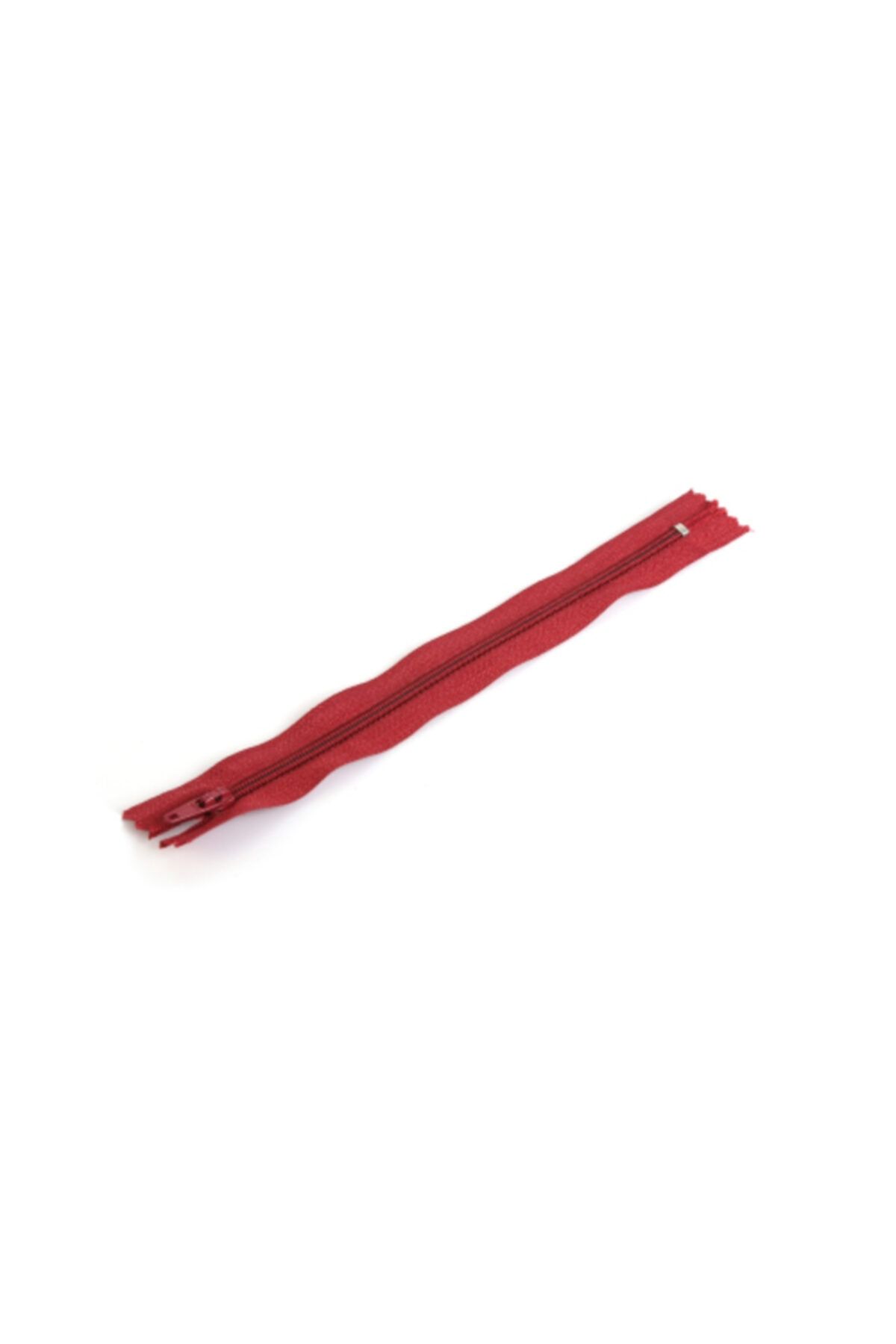 Koza Fermuar 20cm Bordo Pantolon Fermuarı 10 Adet