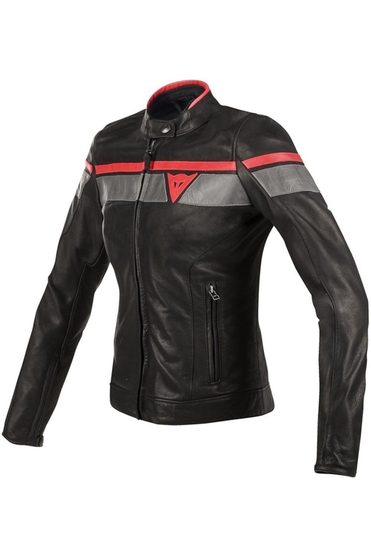 Dainese Blackjack Lady Deri Mont Black Grey Red