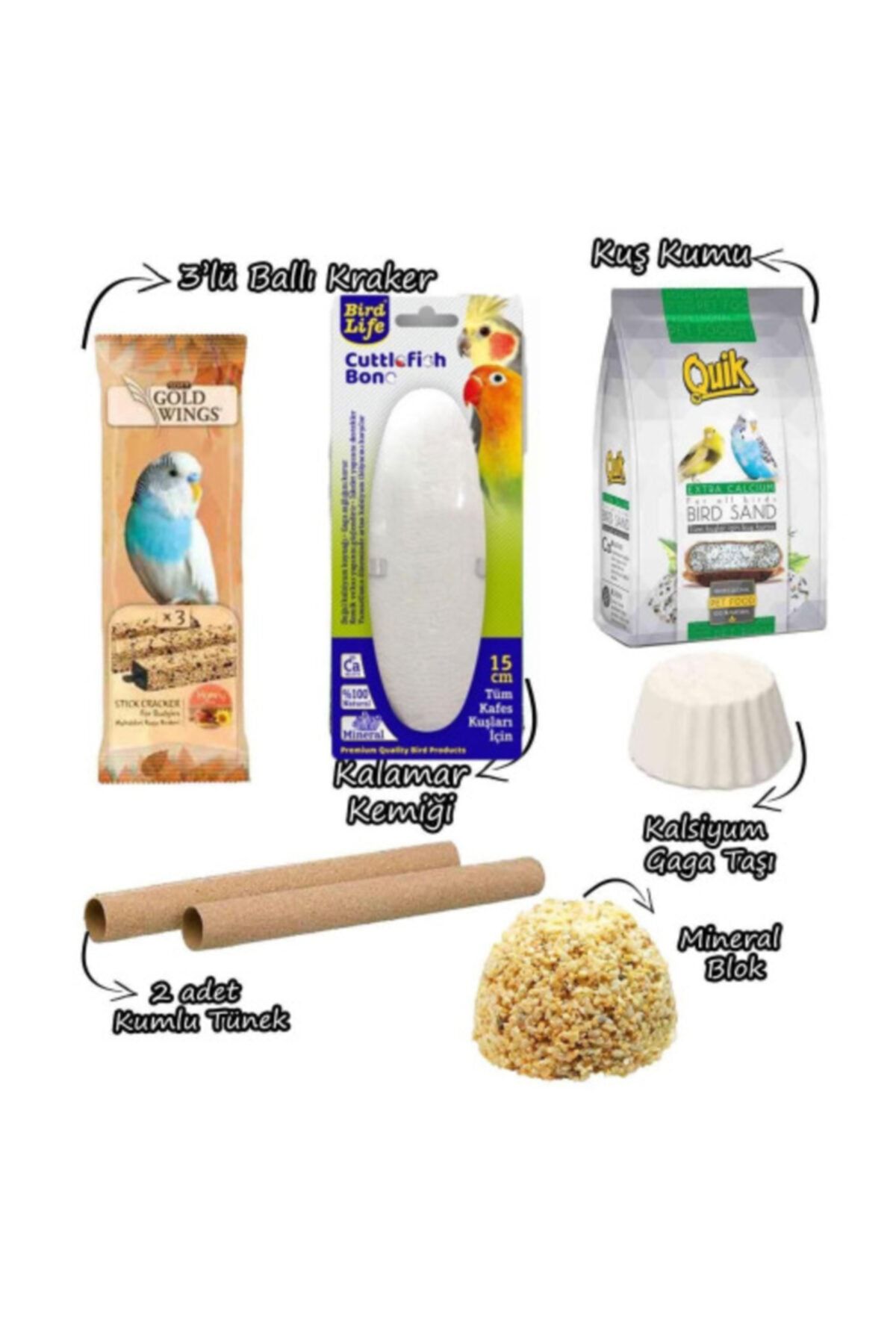 pet base eko muhabbet kusu ihtiyac seti 6 parca fiyati yorumlari trendyol
