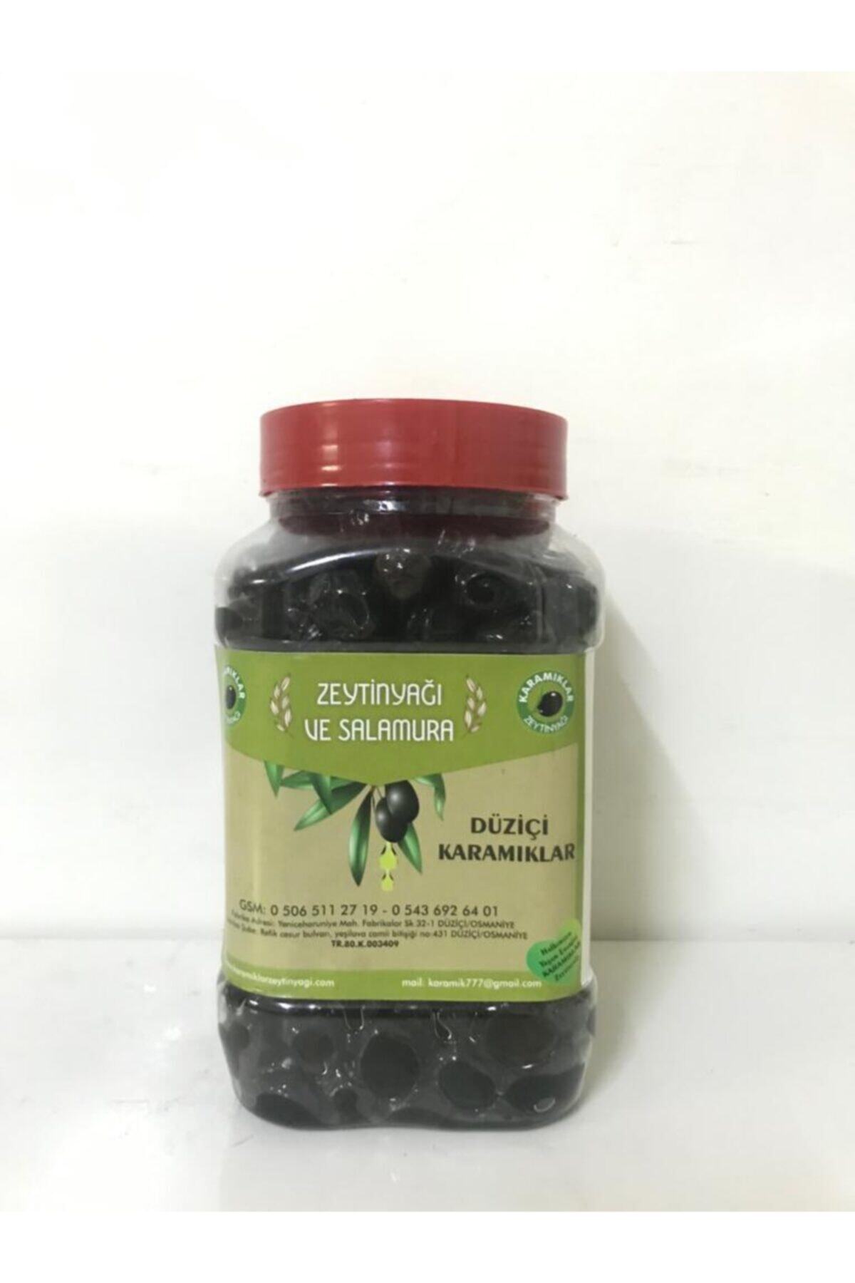 KARAMIKLAR ZEYTİNYAĞI 1 Kg Küçük Boy Siyah Zeytin