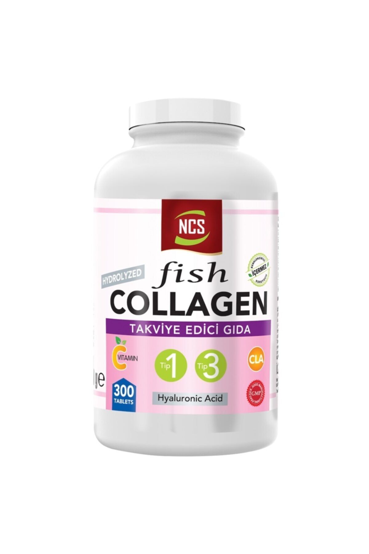 NCS Type 1-3 Balık Kolajen Cla Biotin 300 Tablet Çinko Collagen