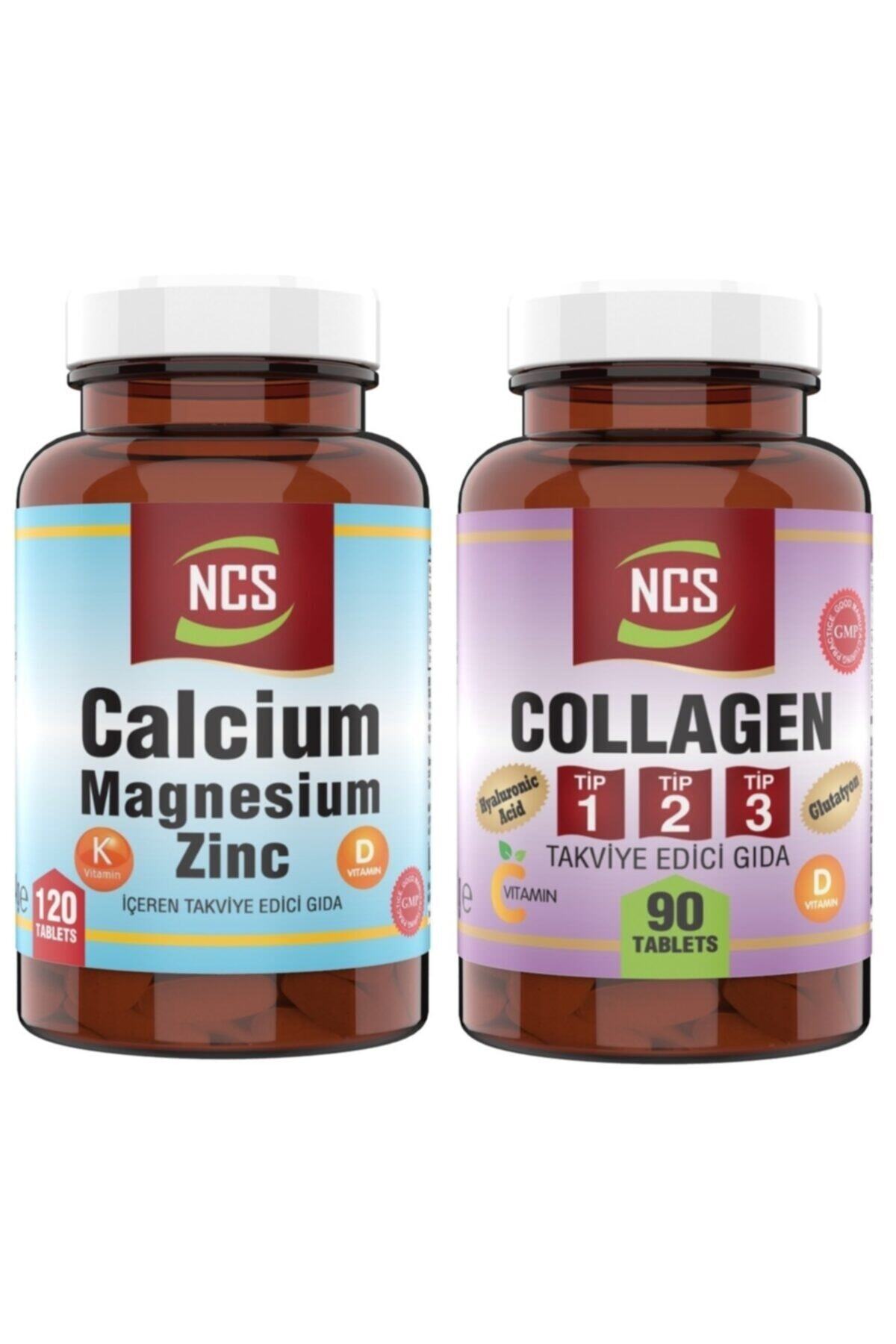 NCS Collagen Tip 1-2-3 (kolajen) 90 Tablet Kalsiyum 120 Tablet