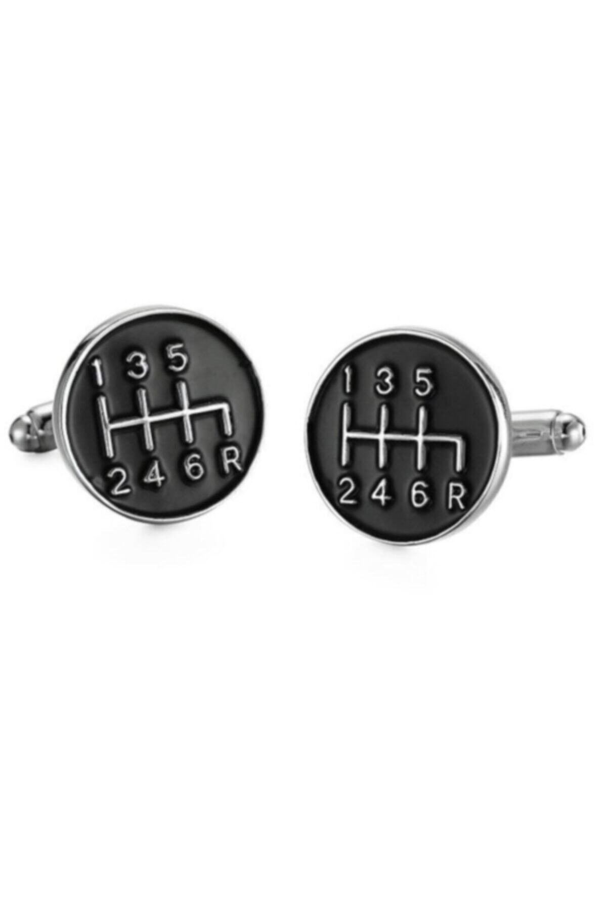 Ocean Pole Siyah Vites Kol Düğmesi