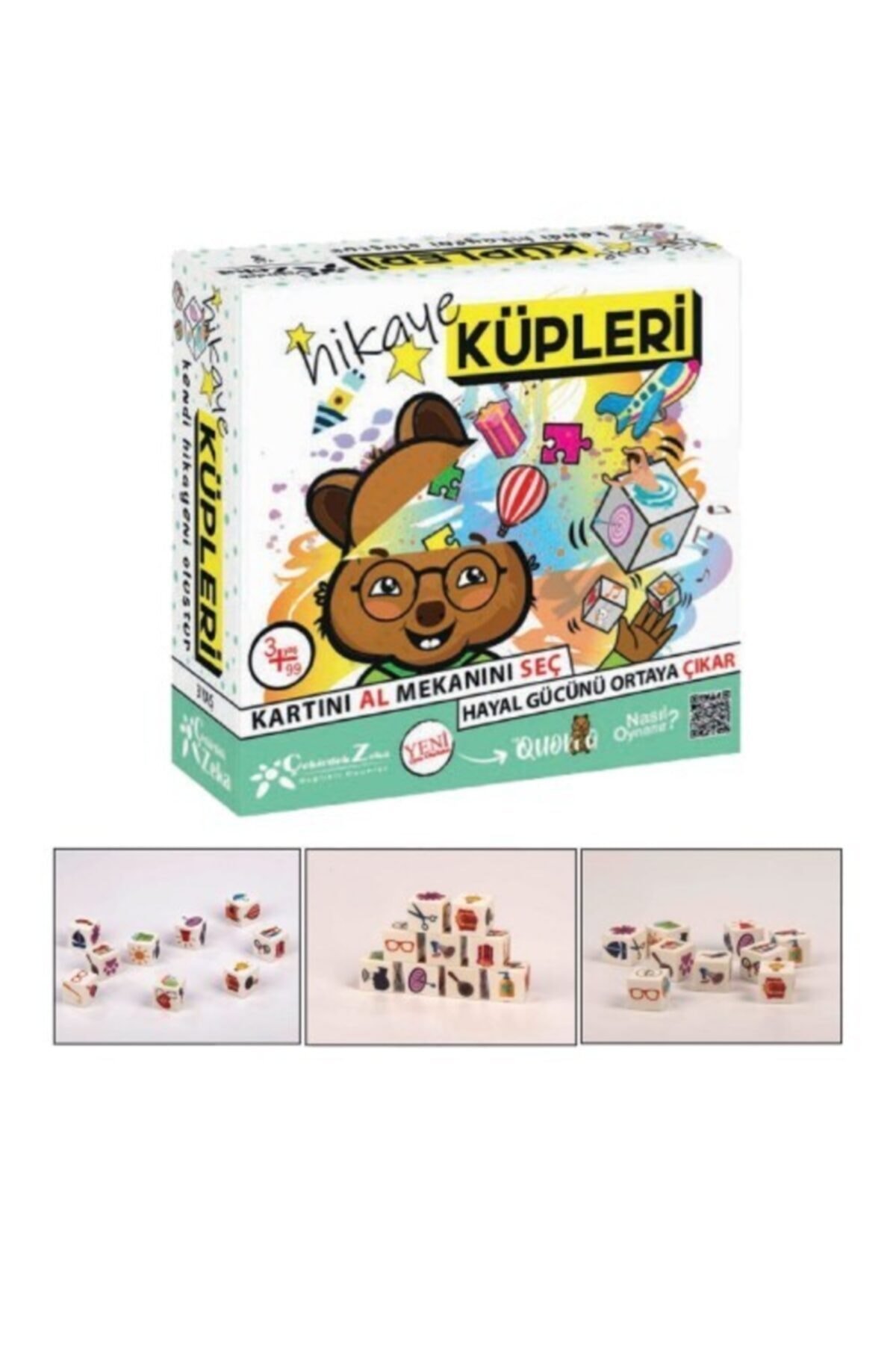 Çekirdek Zeka Hikaye Küpleri - Xl Hediyelik