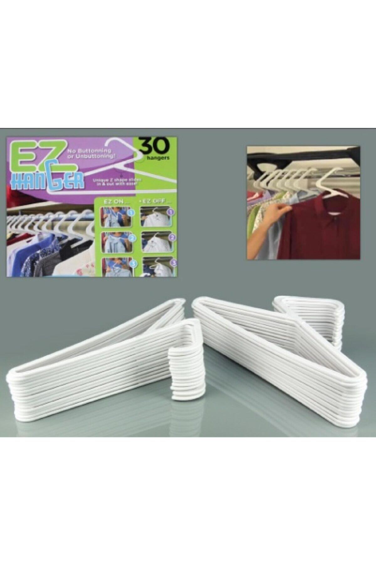 Trendest Askılık Elbise Gömlek Ceket Askılığı 30 Lu Ez Hanger Askı Set