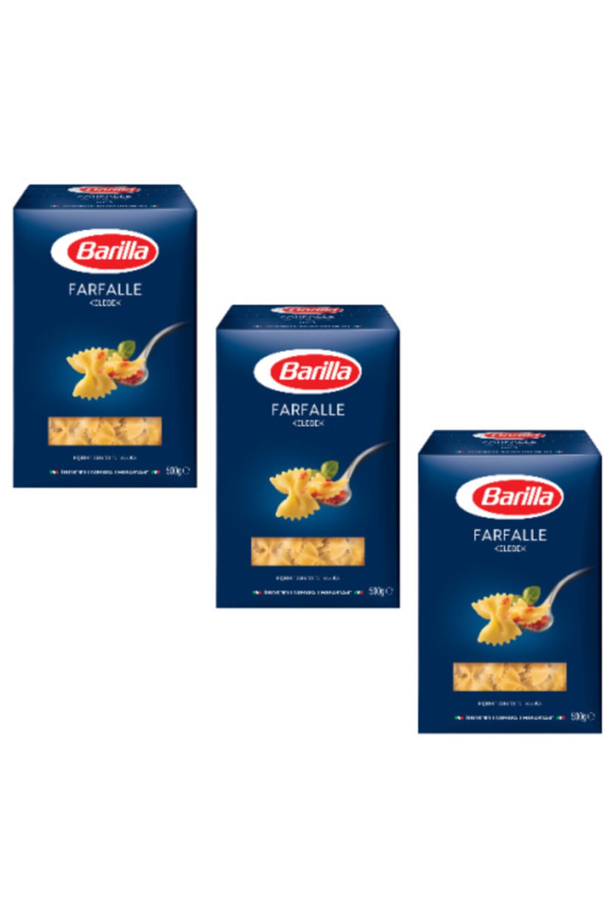 Barilla Kelebek Makarna (farfalle) 500 Gr. X 3 Paket