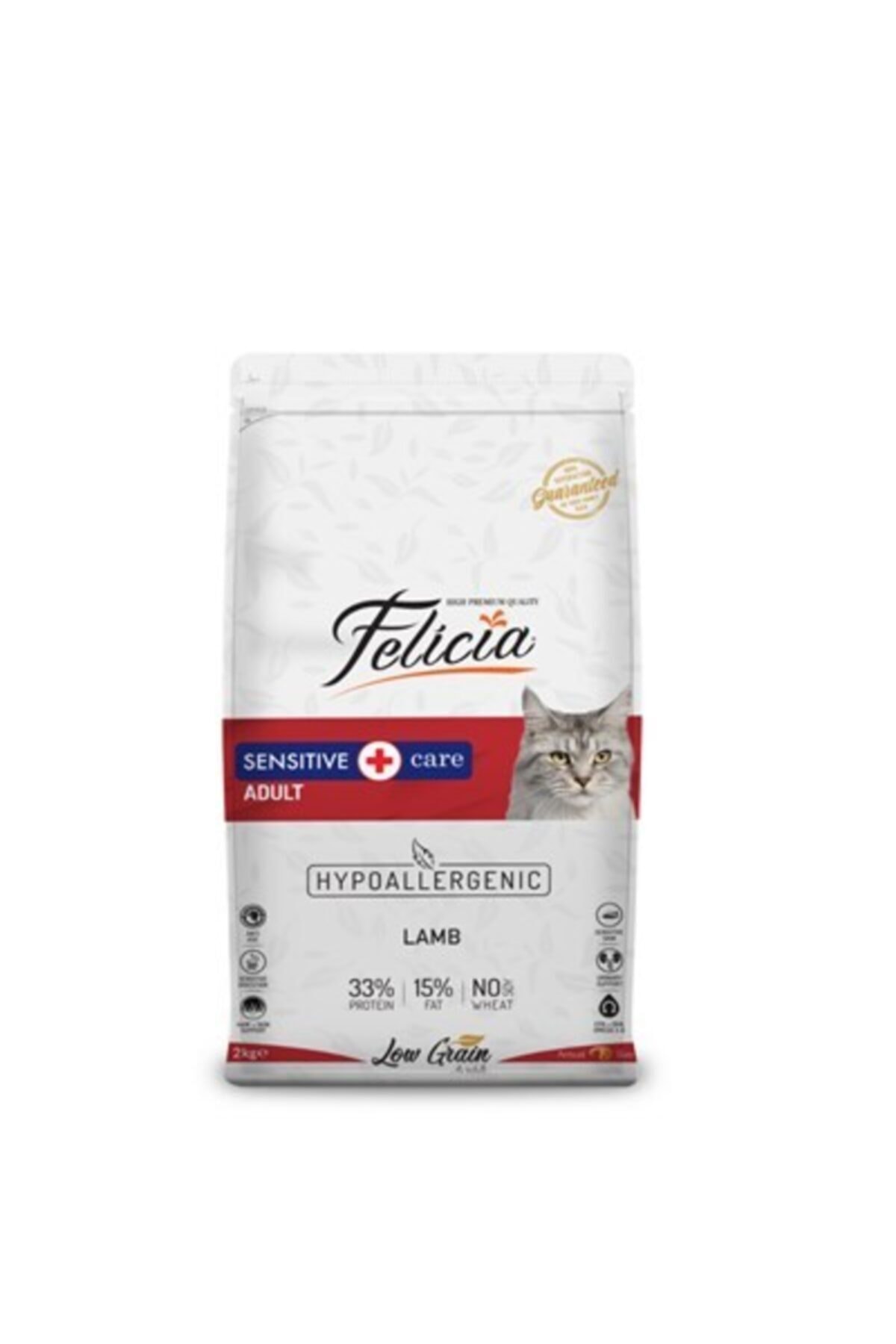 Felicia Az Tahıllı 2 Kg Kuzu Etli Yetişkin Hypoallergenic Kedi Maması