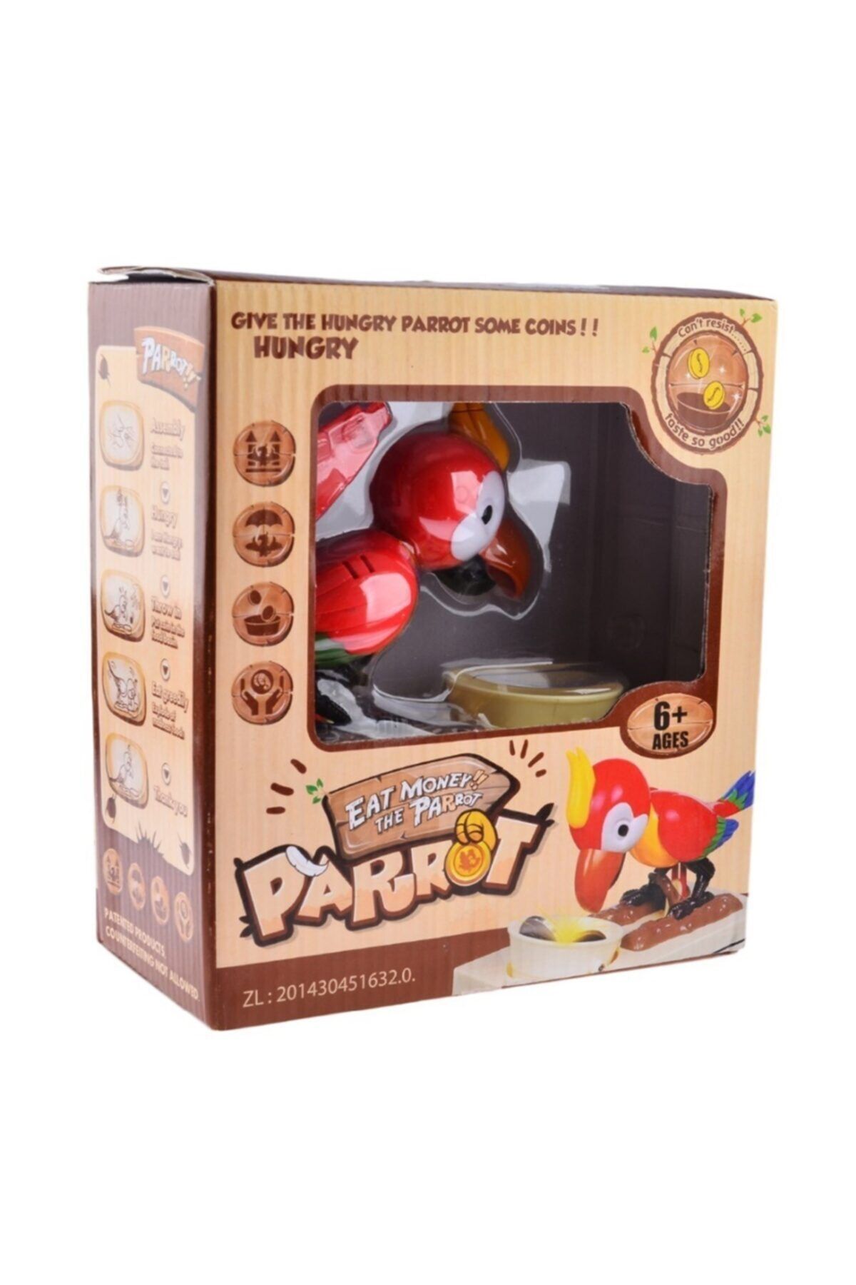 VALENTINA Parrot Piggy Bank Para Yiyen Papağan Kumbara