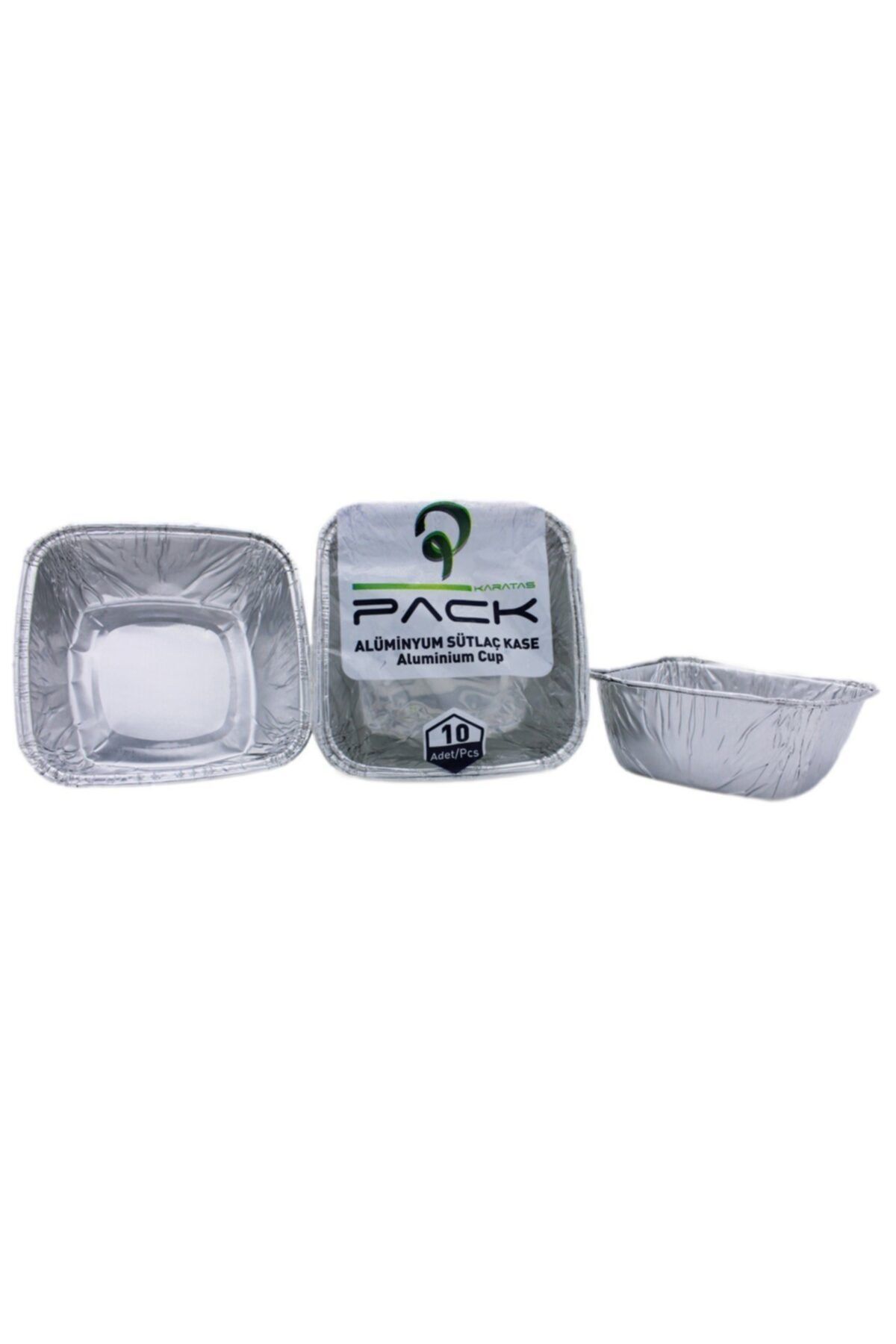PACK Alüminyum Sütlaç Kase 10'lu.