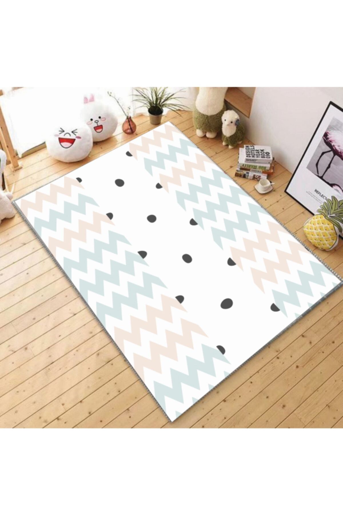 halımarkt Iskandinav Desen Çocuk Odası Halısı 175x250