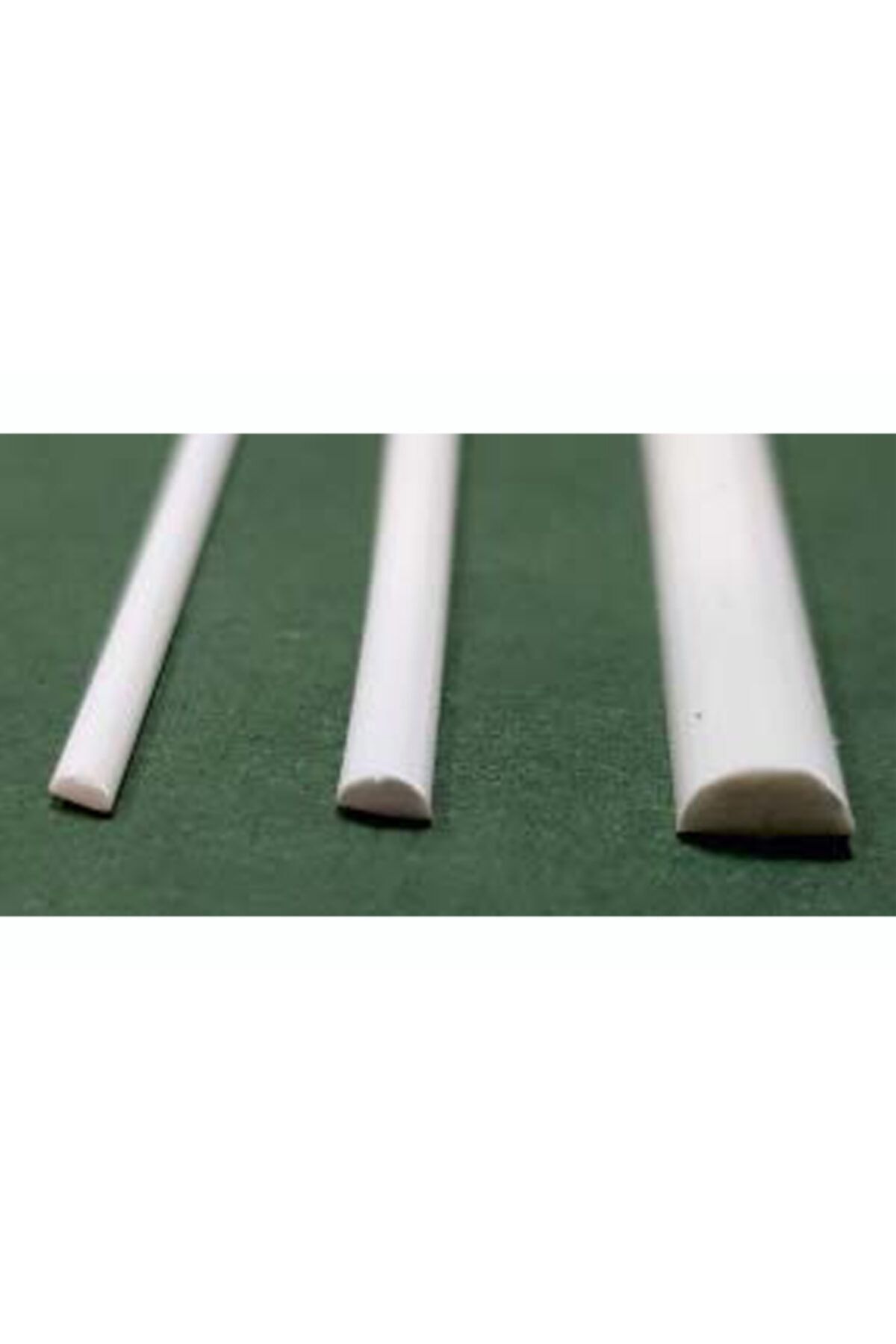 VOX 10 Adet 3 Mm Yarım Daire Plastik Çita 50 Cm