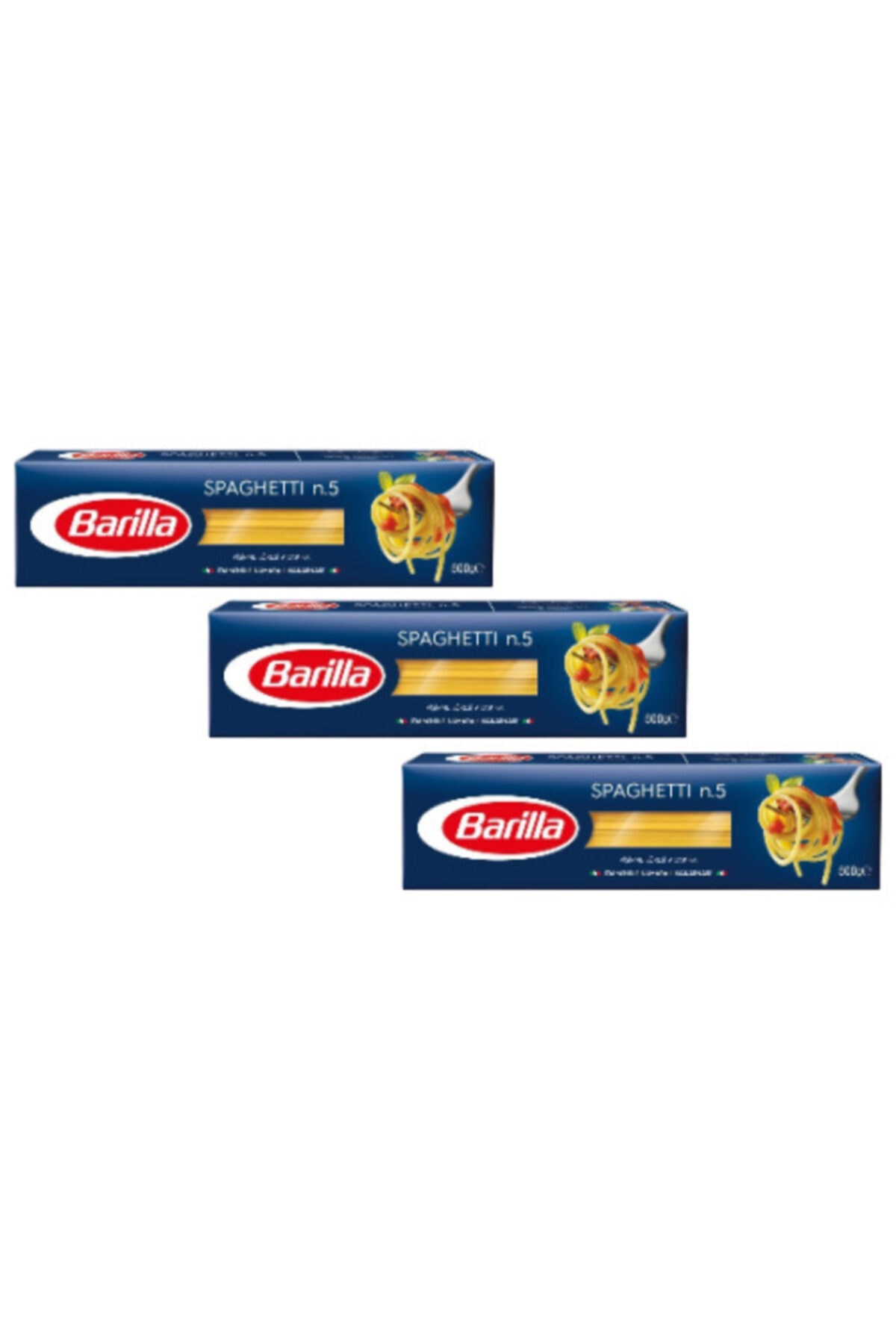 Barilla Uzun Makarna (spaghetti Makarna) 500 Gr. X 3 Paket