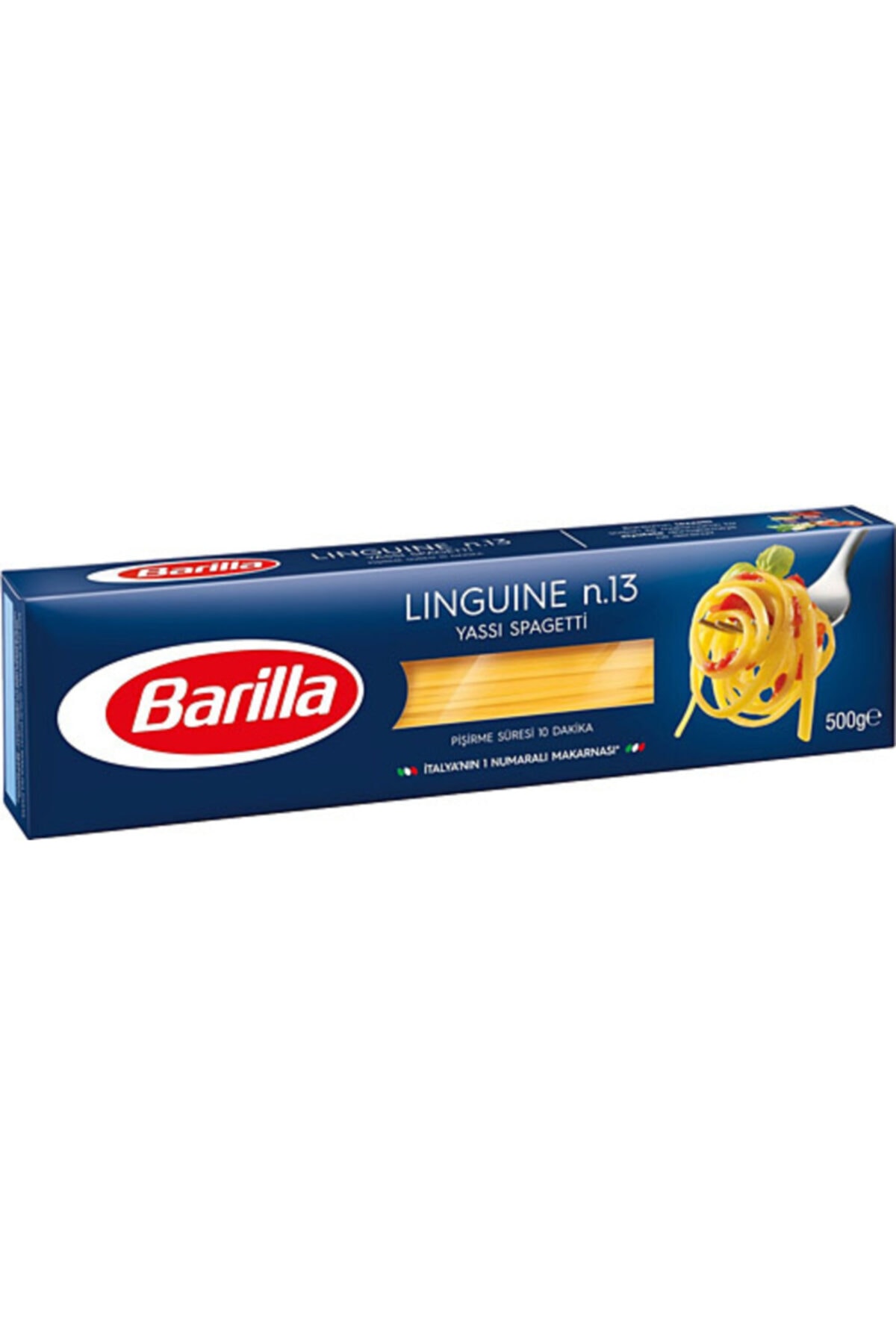 Barilla Yassı Makarna (linguine) Yassı Spaghetti 500 Gr.
