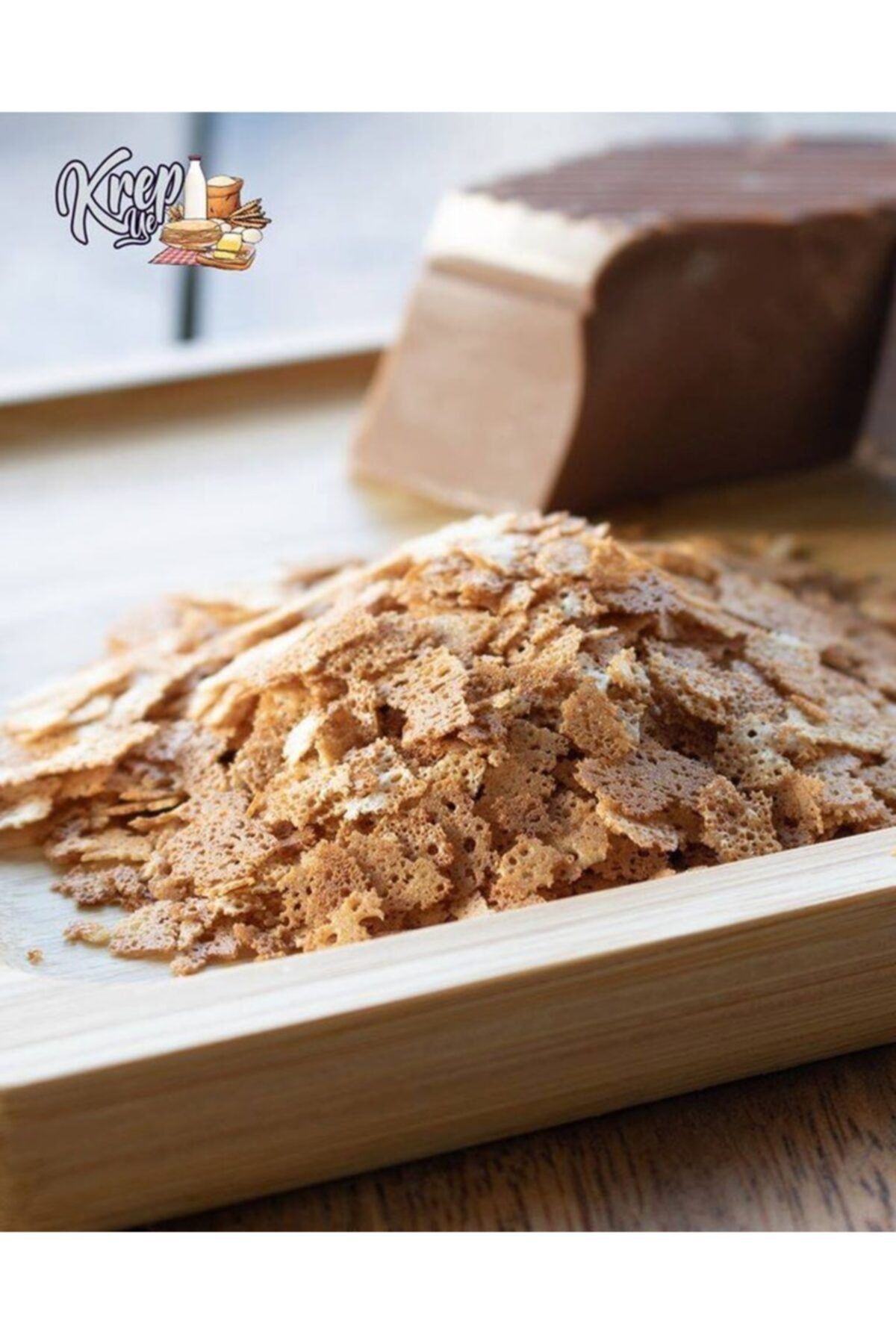 OM GIDA Çıtır Krep Kırığı 750 Gr - Krep Ye