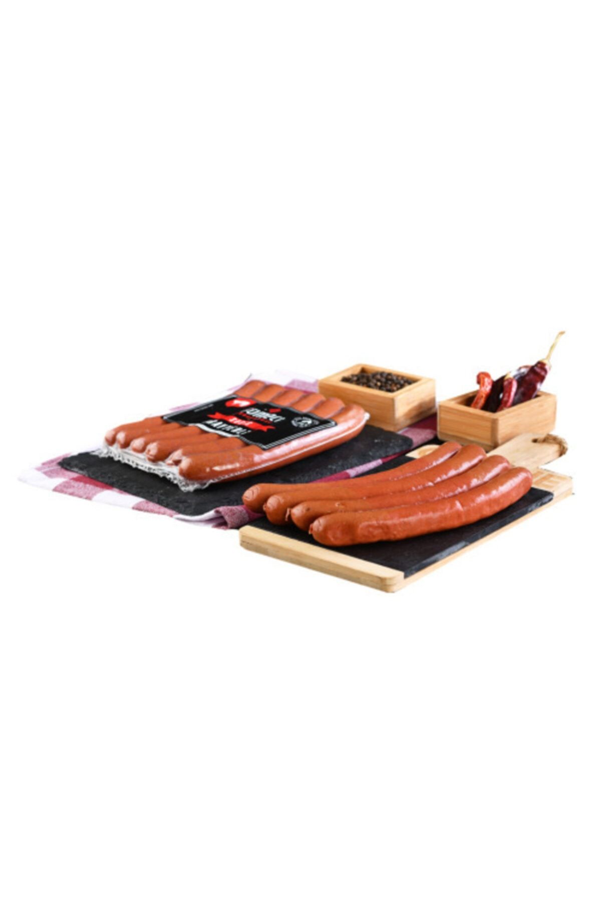 Asmalı Balkon Gurme Şarküteri Fümeci Smokehouse Gravyerli Sosis 350-400 Gr