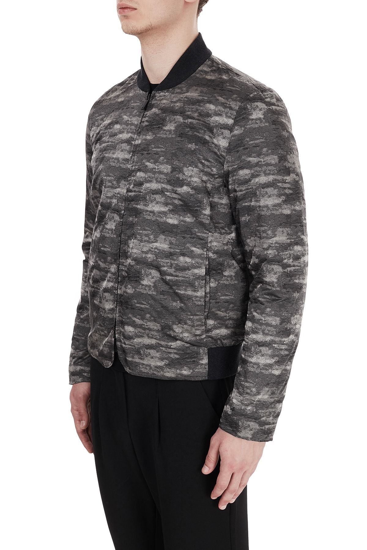 Camouflage jacket zara man top