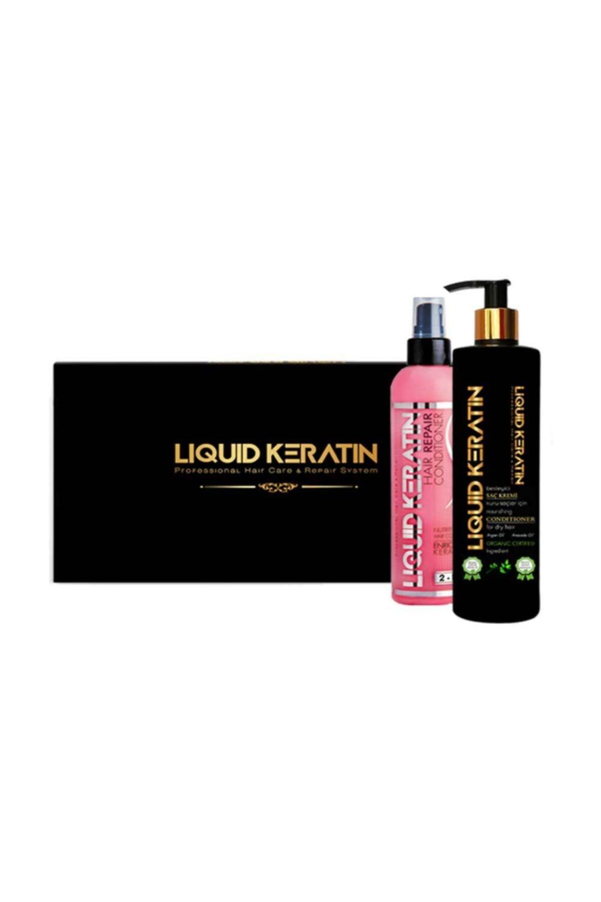 Liquid Keratin Zor Taranan Saç Keratin Bakım Seti
