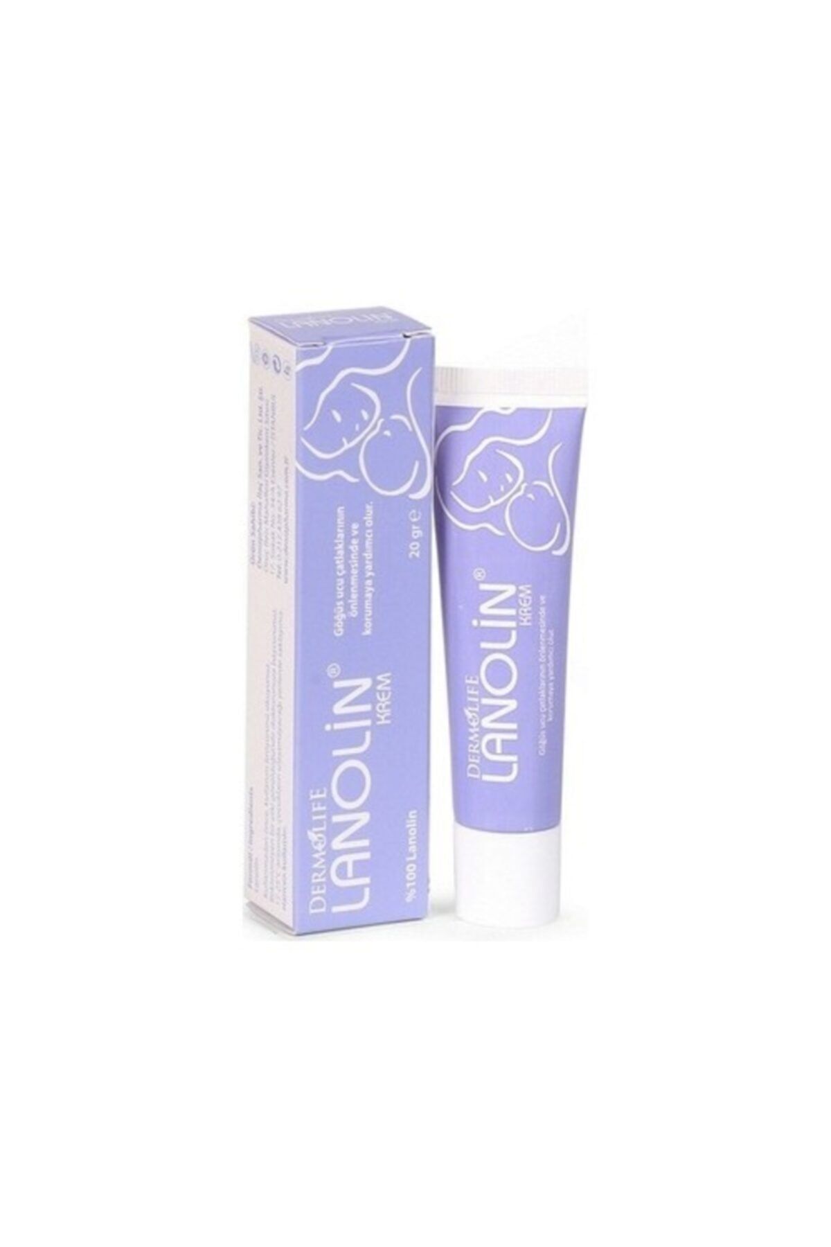 Dermolife Lanolin Fort Krem Göğüs Ucu Bakımı 20 gr