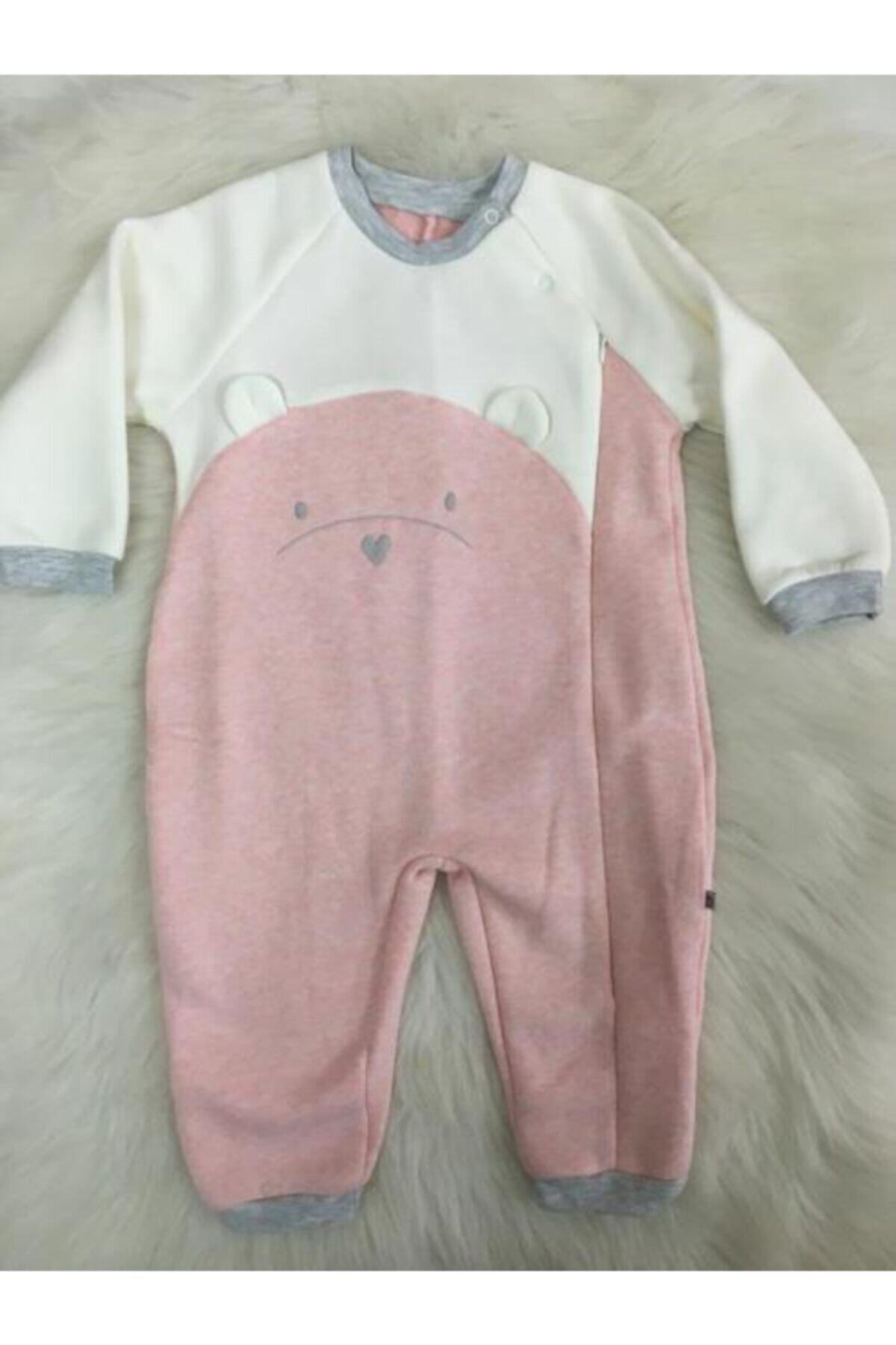 Bibaby Kız Bebek Cute Bear Somon Uyku Tulumu