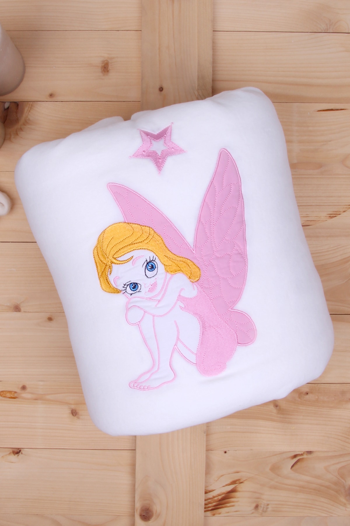 Baveno Peri Nakışlı Bebek Çocuk Oyun Minderi