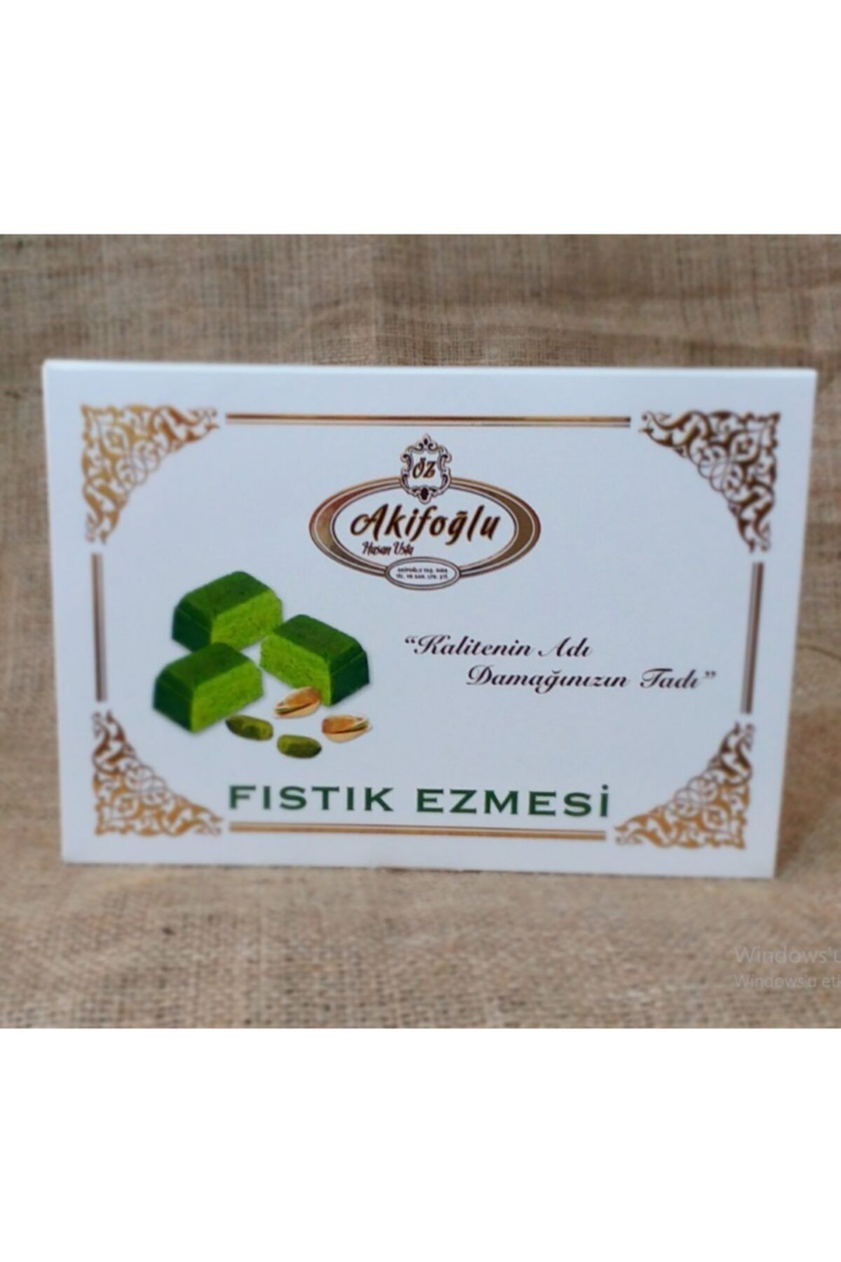 Özakifoğlu Fıstık Ezmesi Öz Akifoğlu ( 225 Gr ) Paket