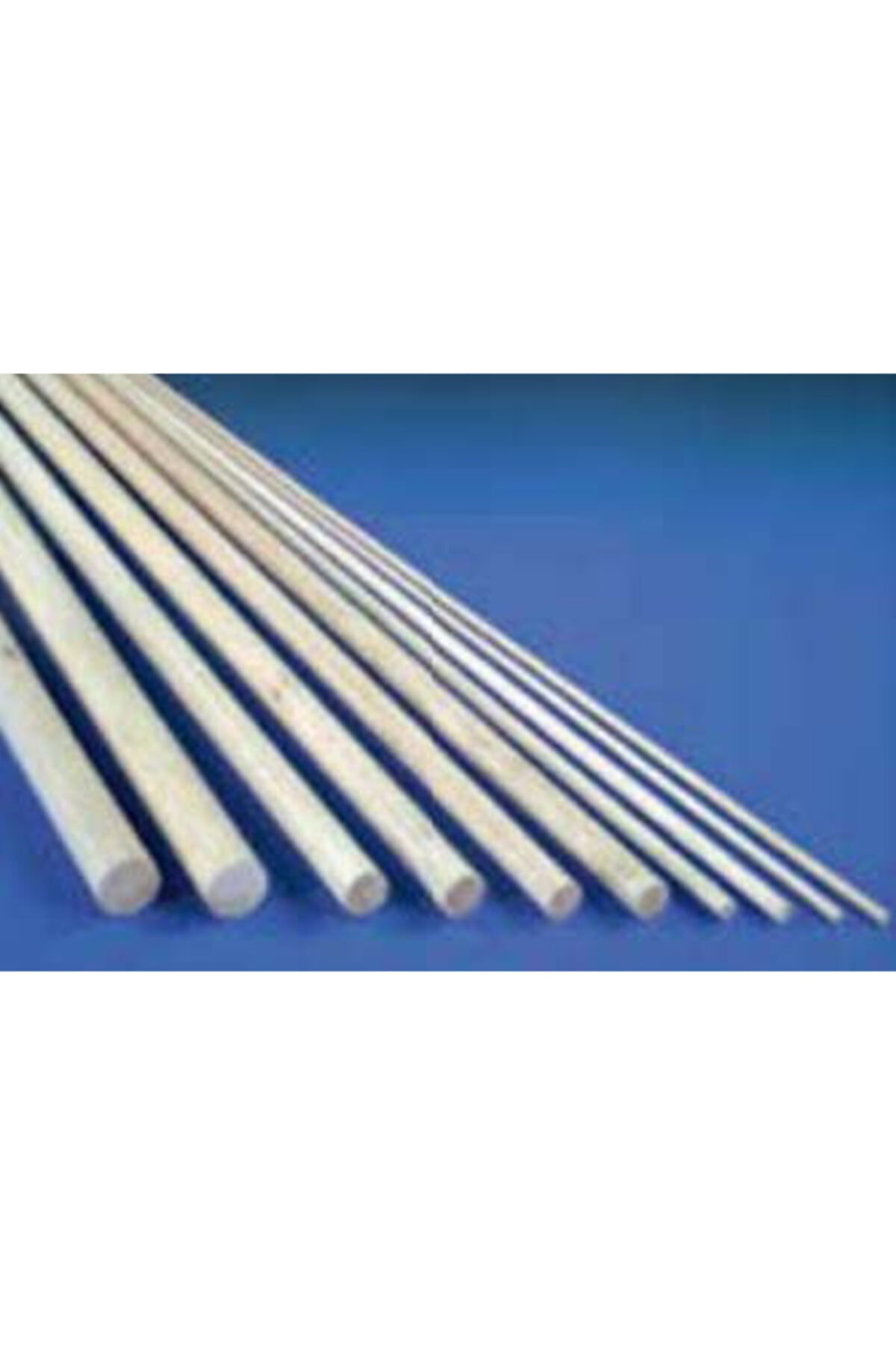 VOX 10 Adet 5mm Yuvarlak Ihlamur Çıta 100 Cm