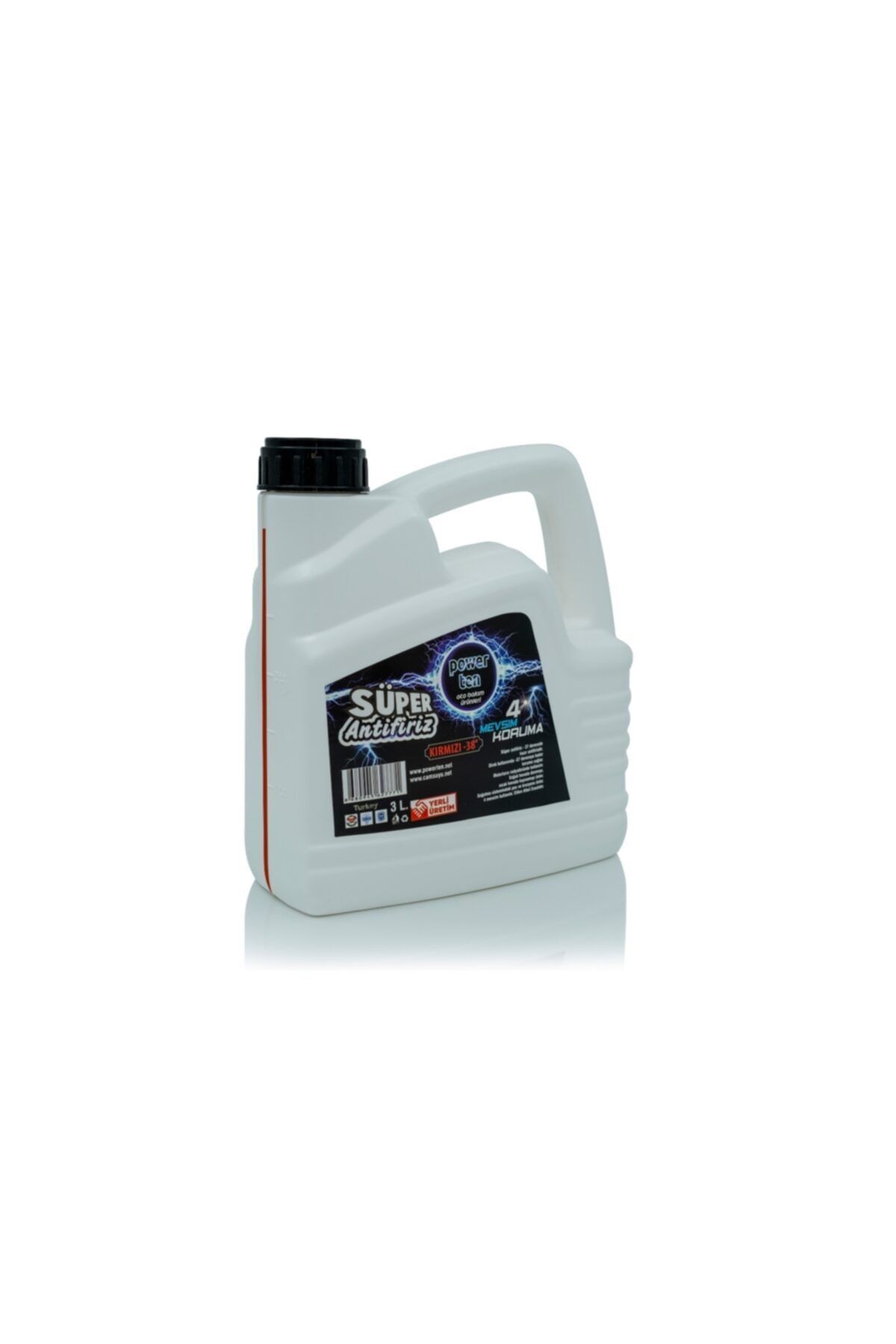 Powerten Antifiriz 3 Lt -38 Derece (organik Kırmızı)