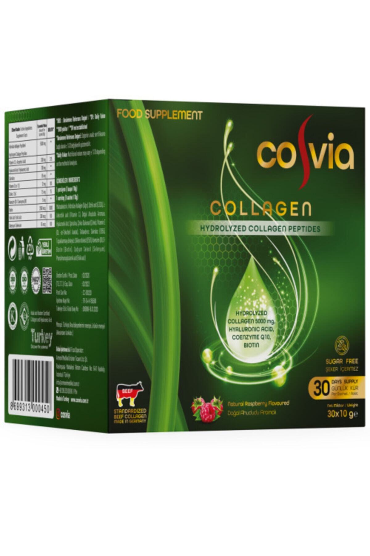 COSVIA Collagen Hidrolize Peptid 4 Pk. 120 Saşe 4 Aylık